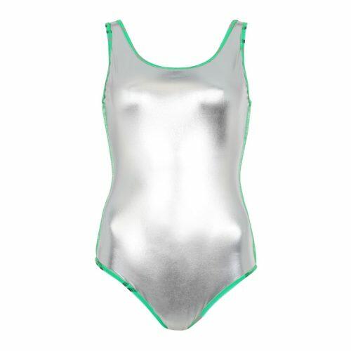 Zoggs Ice Dream Scoopback - Costume Da Bagno Bambina, Resistente Al Cloro, Protezione UV, Asciugatura Rapida