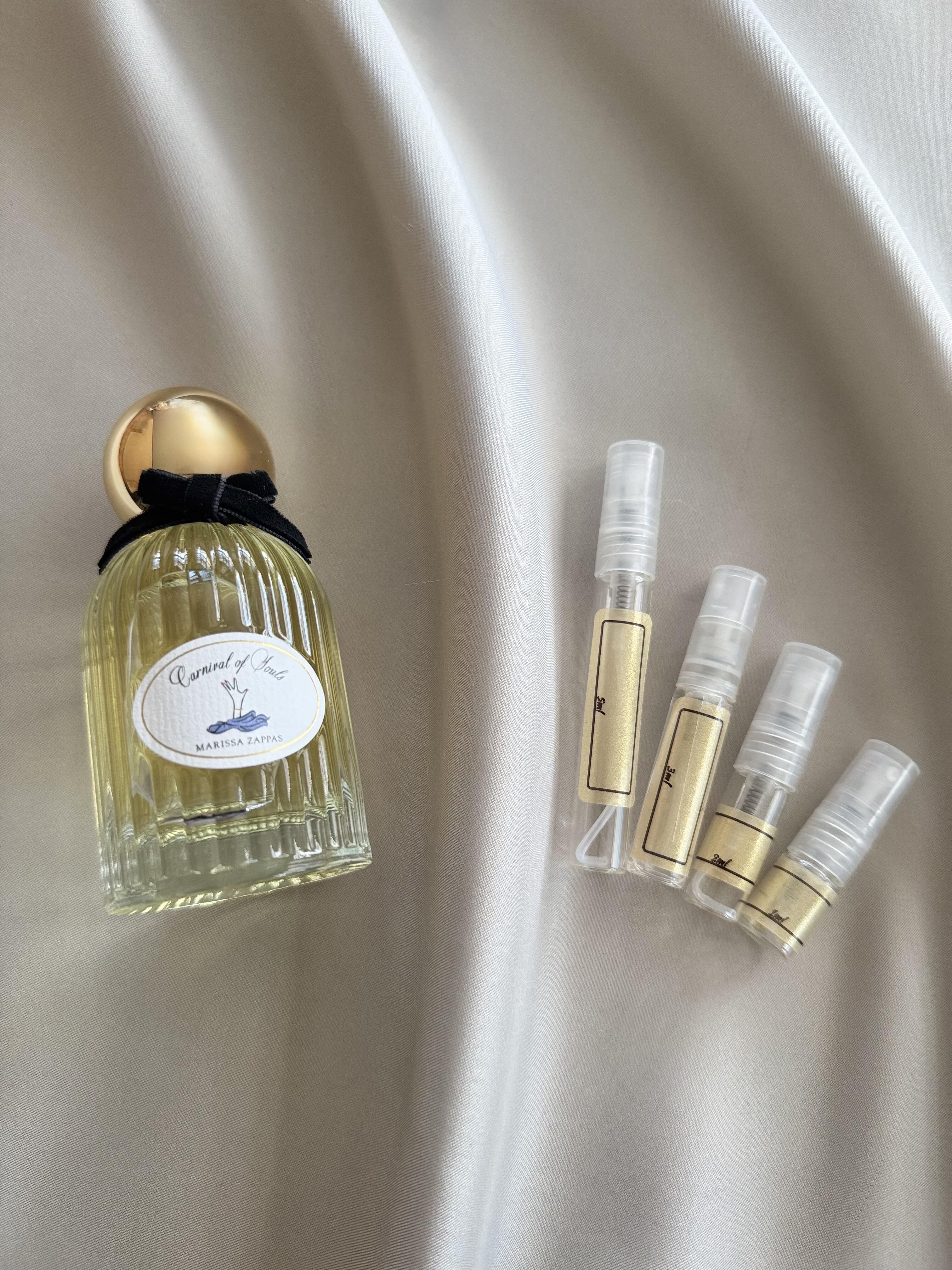 Marissa Zappas Carnival of Souls with sample bottles