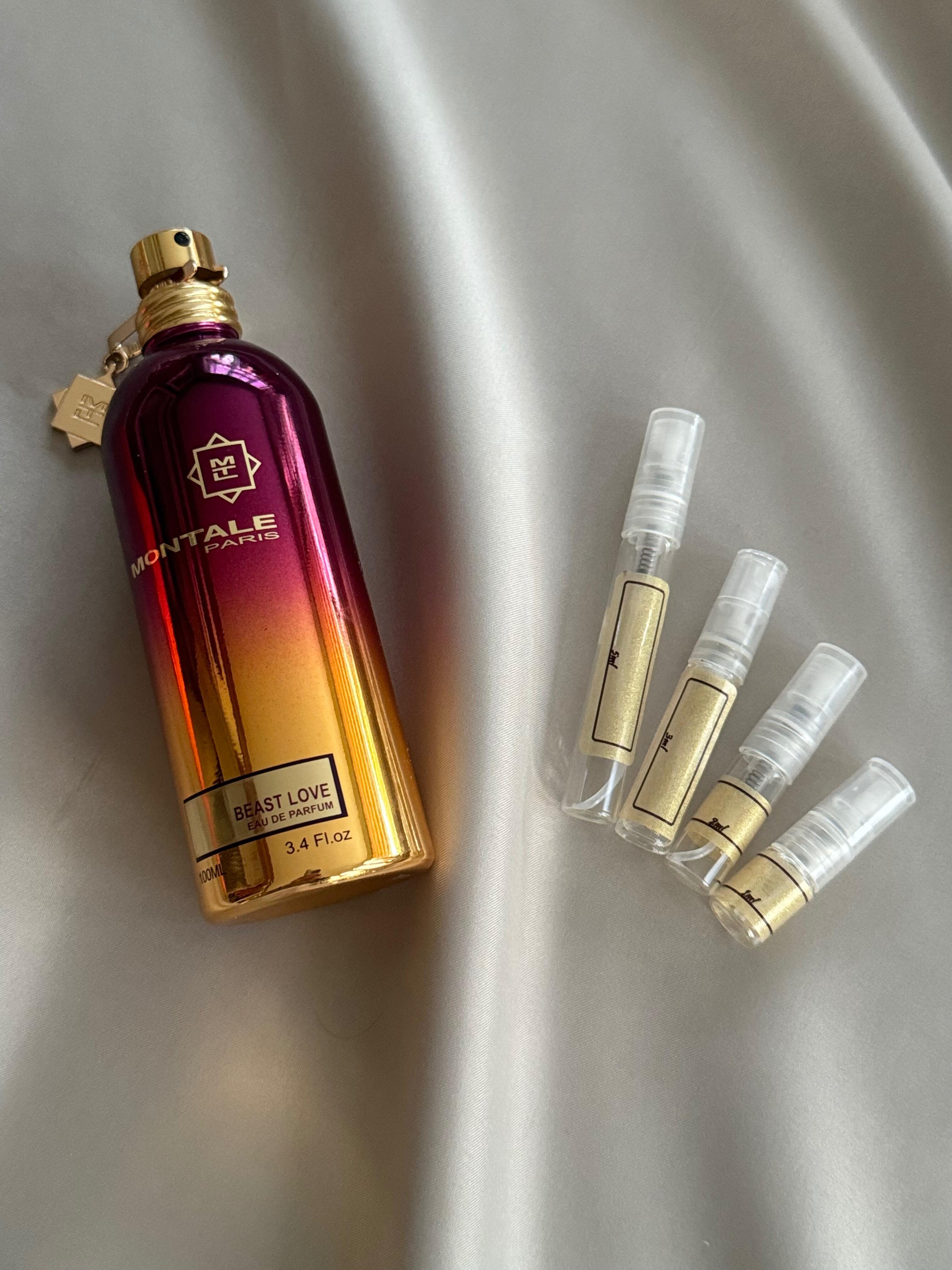 Montale Beast Love perfume with samples