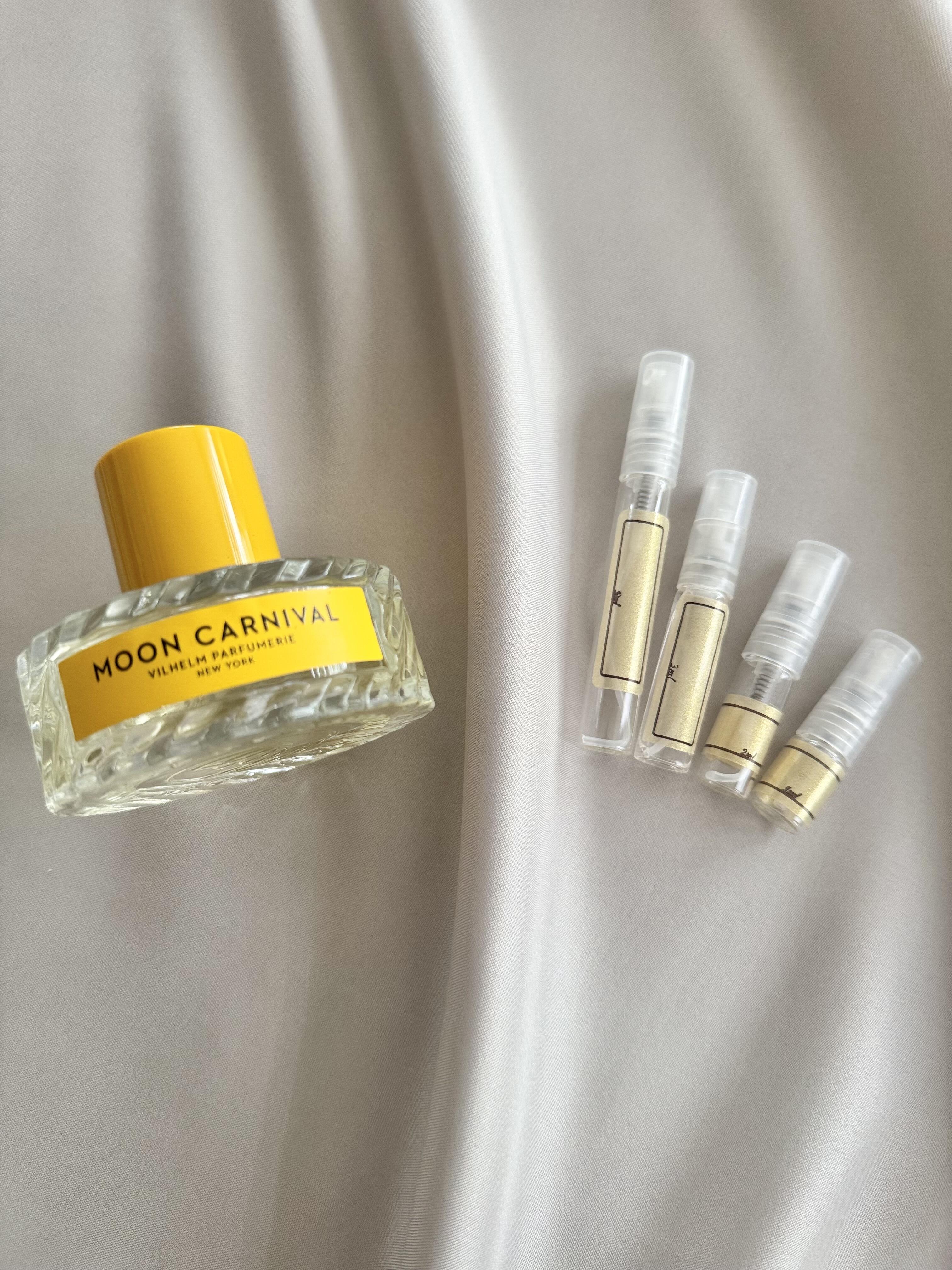 Vilhelm Parfumerie Moon Carnival with sample bottles
