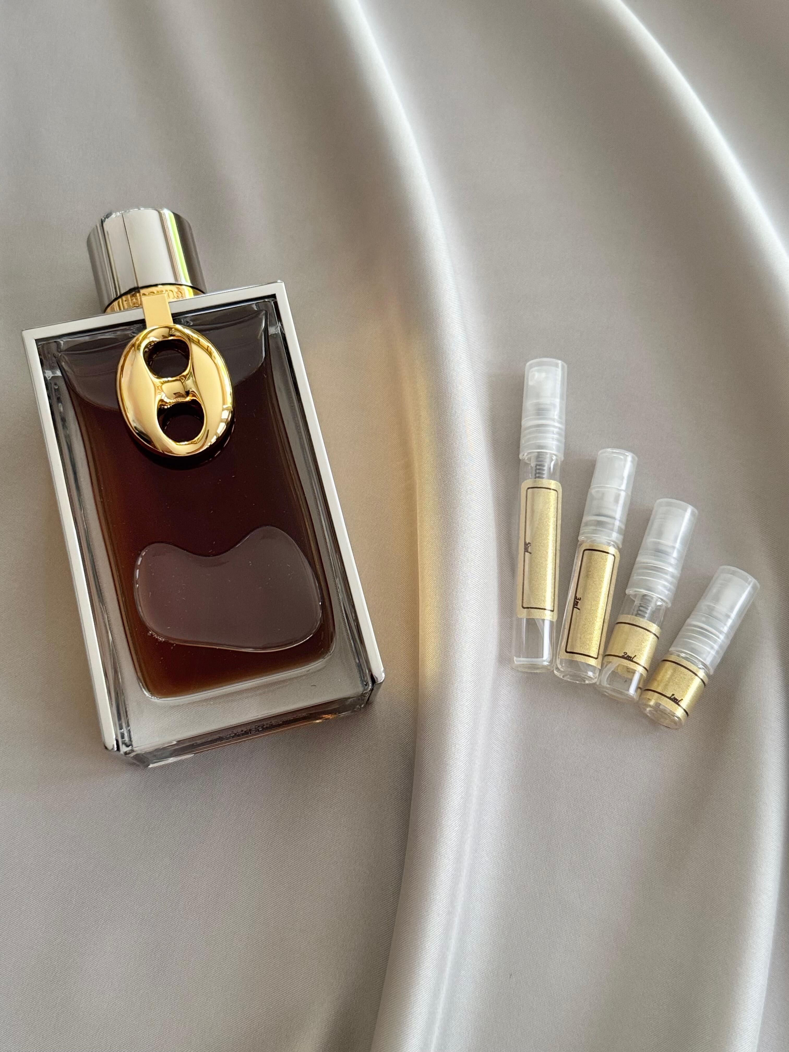 Rabanne Armure Mara with sample bottles