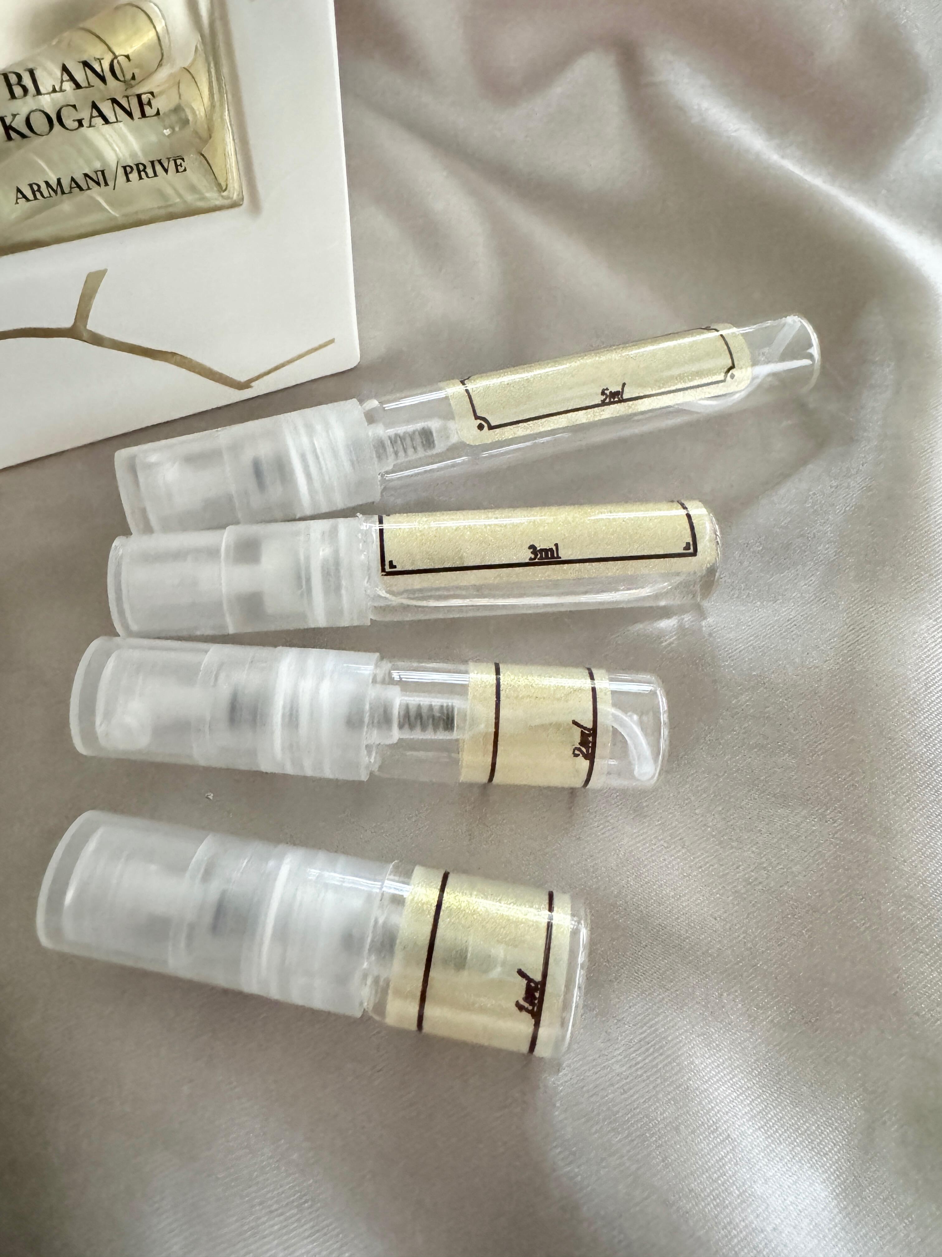 Armani Prive Blanc Kogane Fragrance Samples