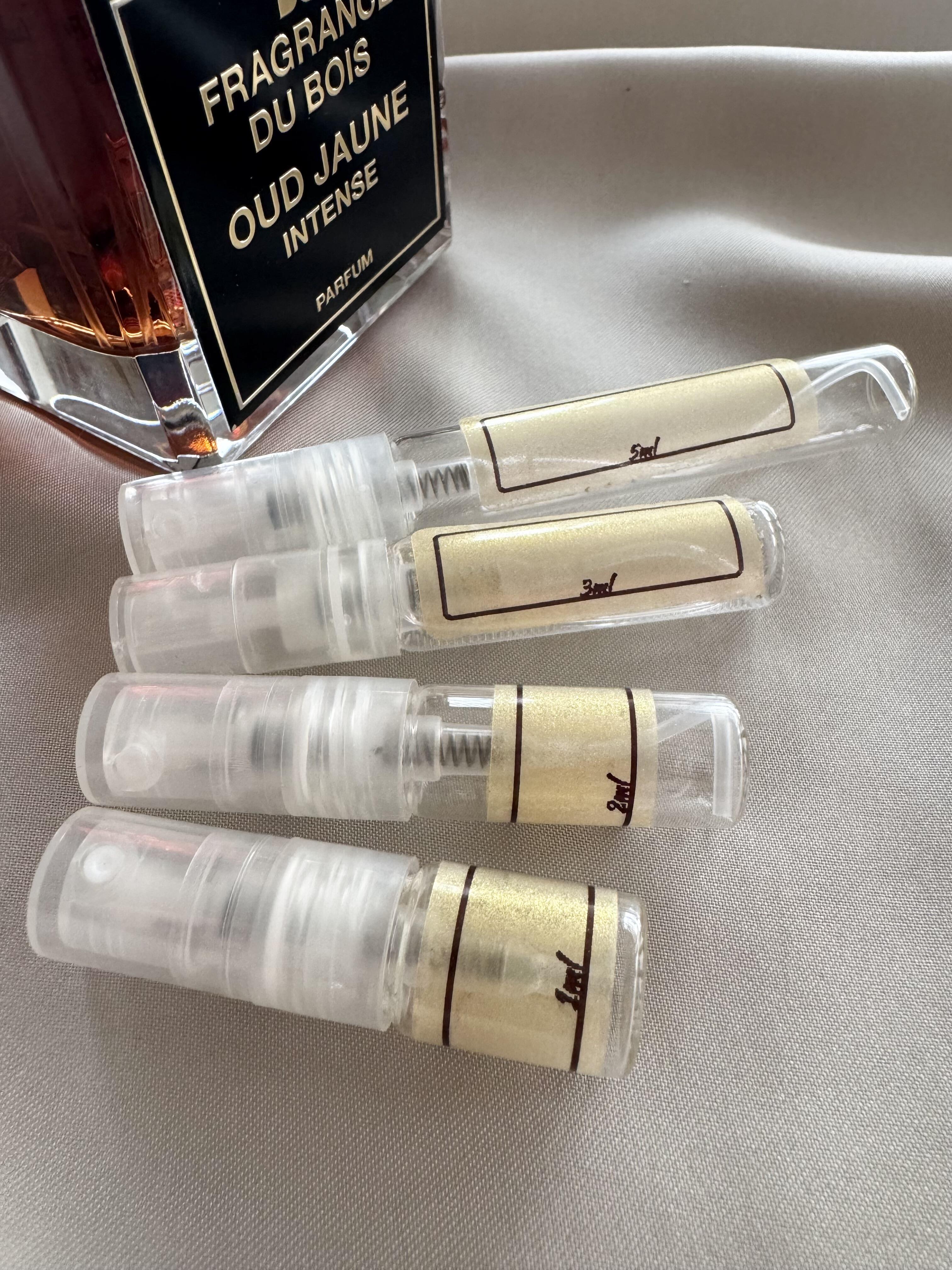 Fragrance Du Bois Oud Jaune Intense Fragrance Samples