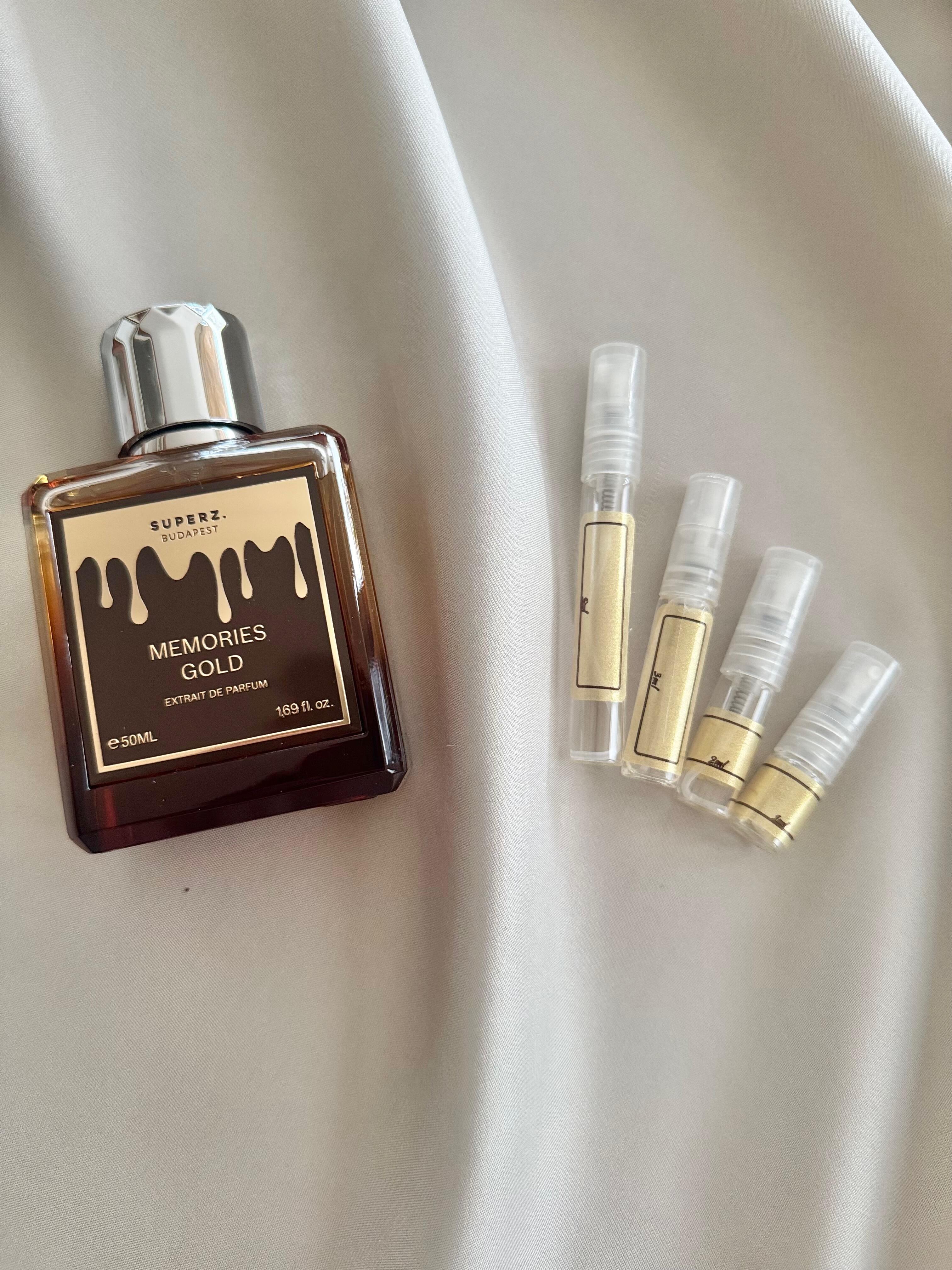 Superz. Budapest | Memories Gold | Fragrance Samples