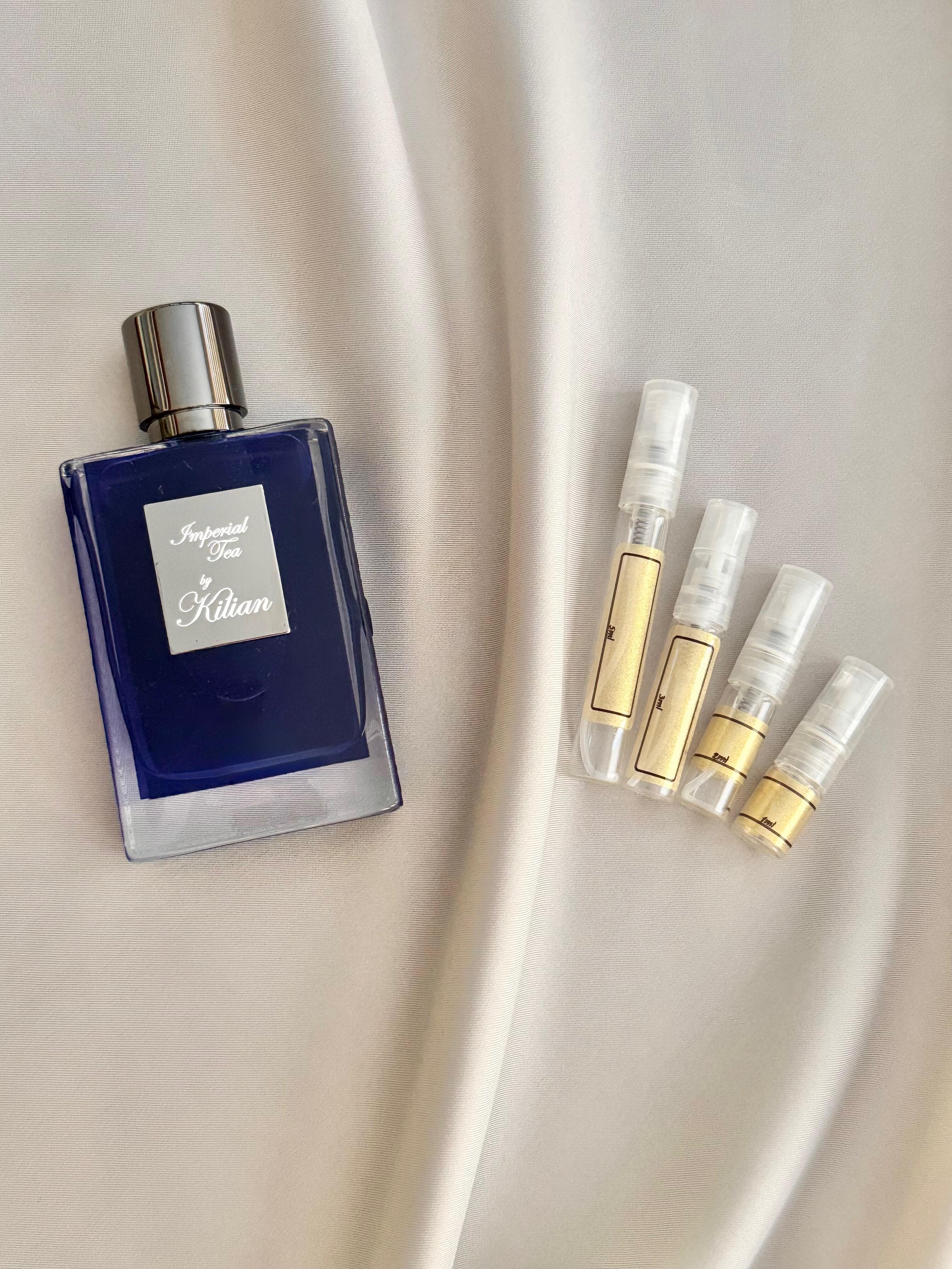 Kilian Imperial Tea with sample bottles