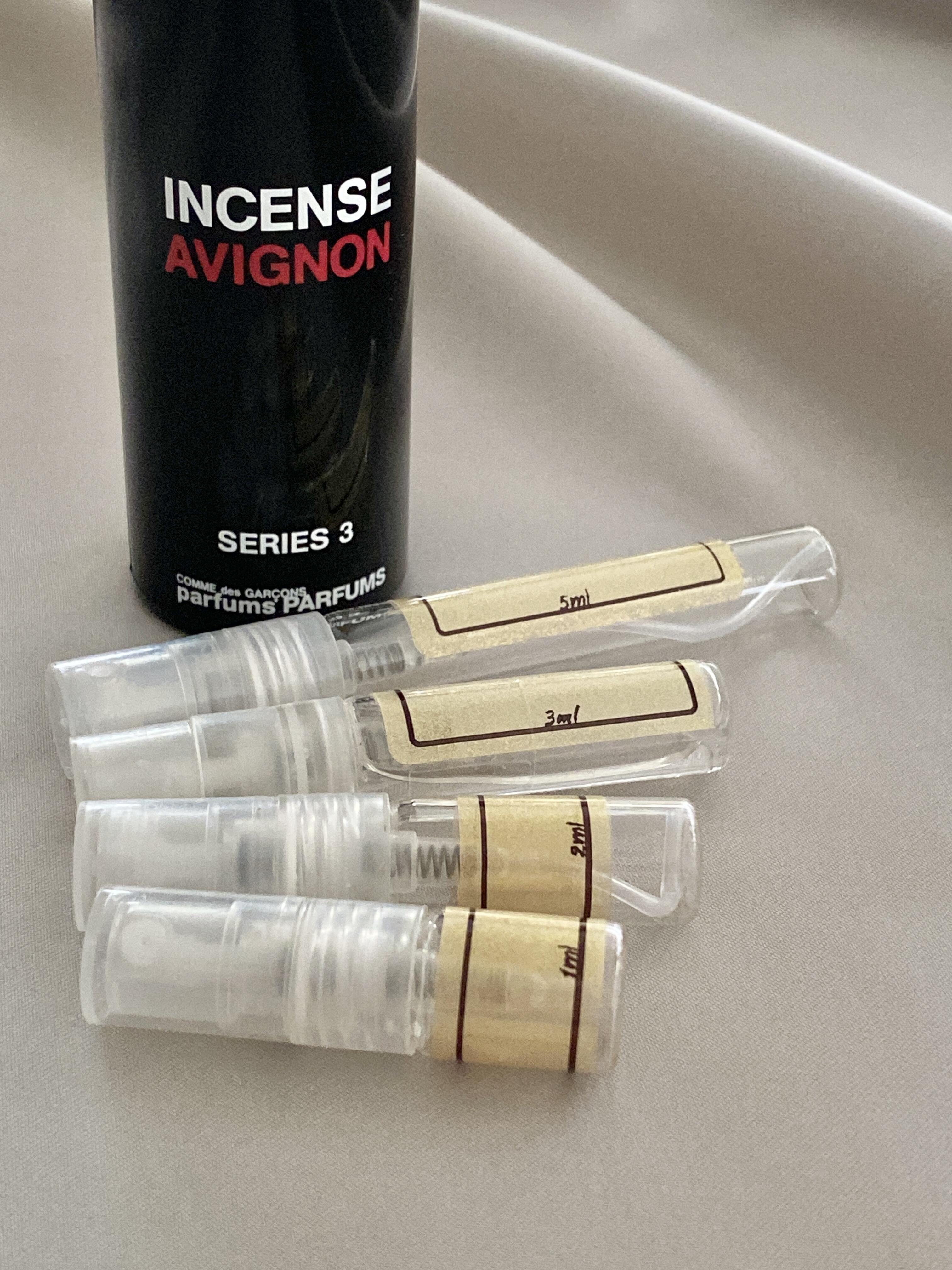 Comme Des Garcon: Incense | Avignon | Fragrance Samples