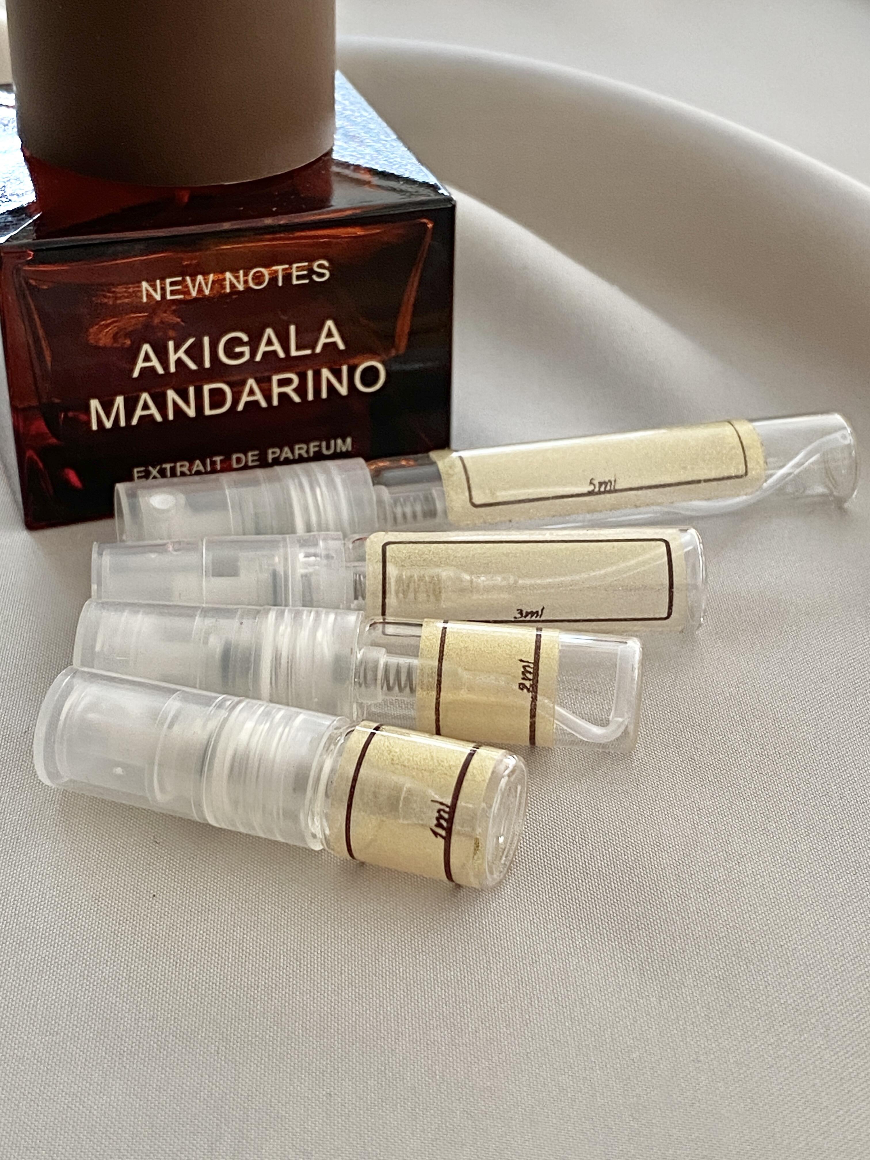 New Notes | Akigala Mandarino | Fragrance Samples