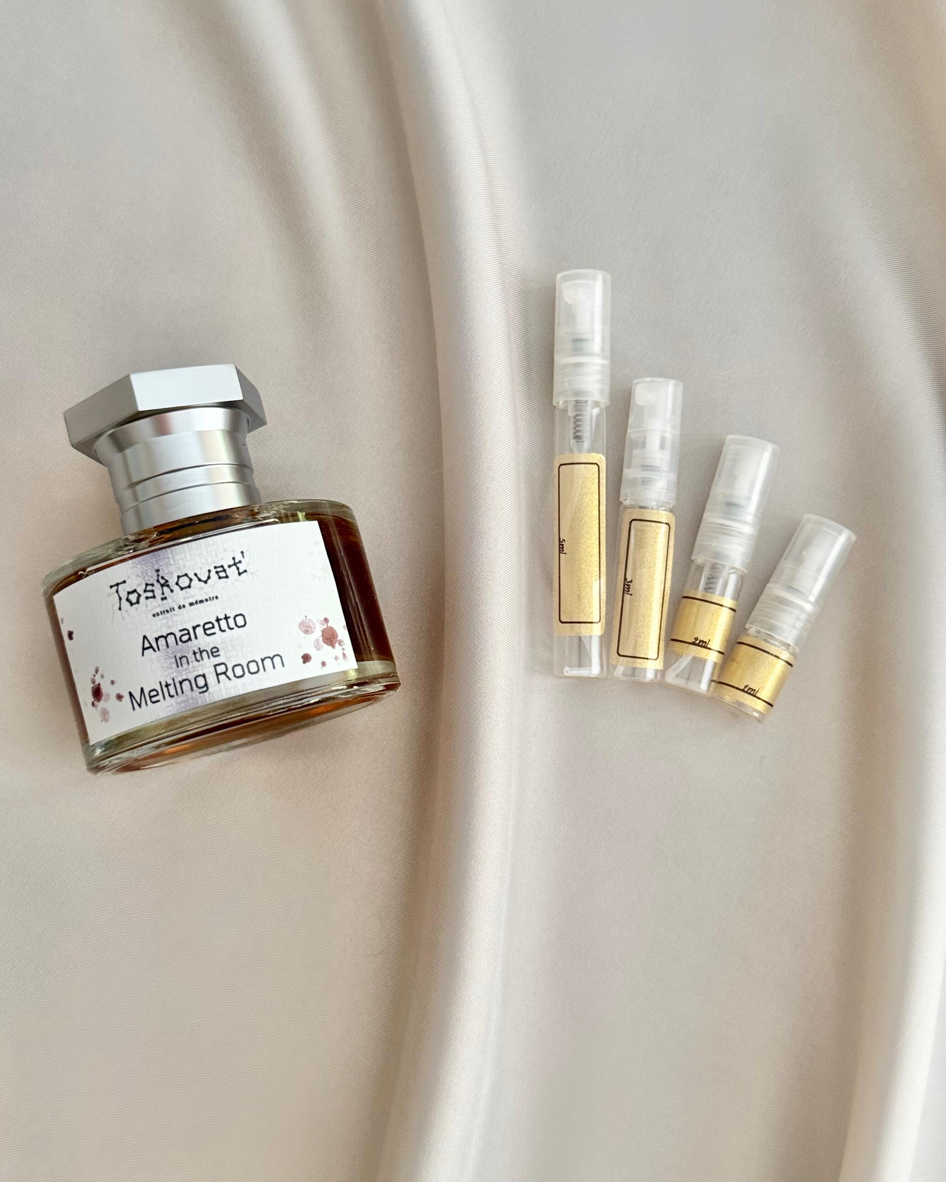 Toskovat | Amaretto in the Melting Room | Fragrance Samples