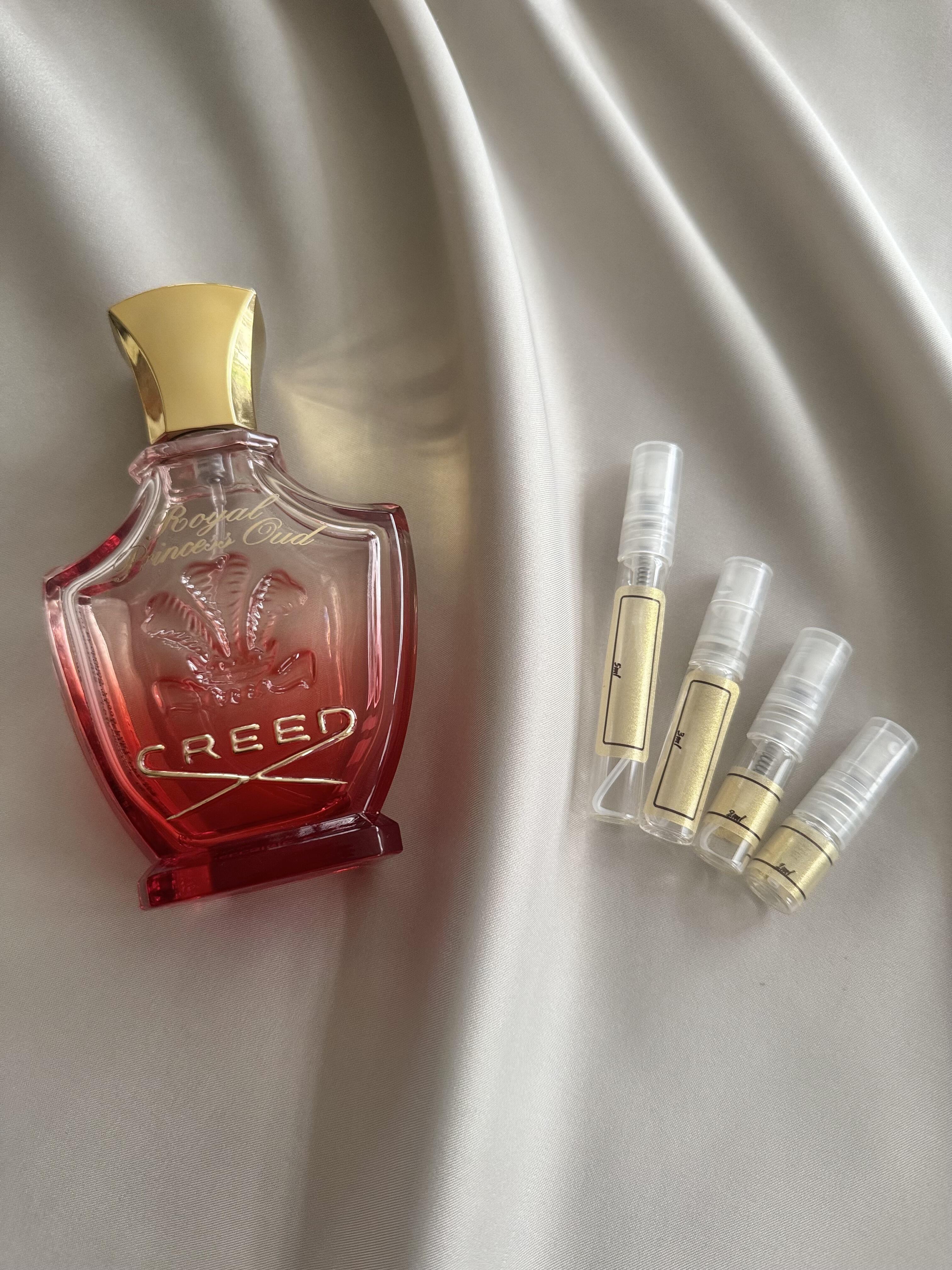 Creed Royal Princess Oud with sample bottles