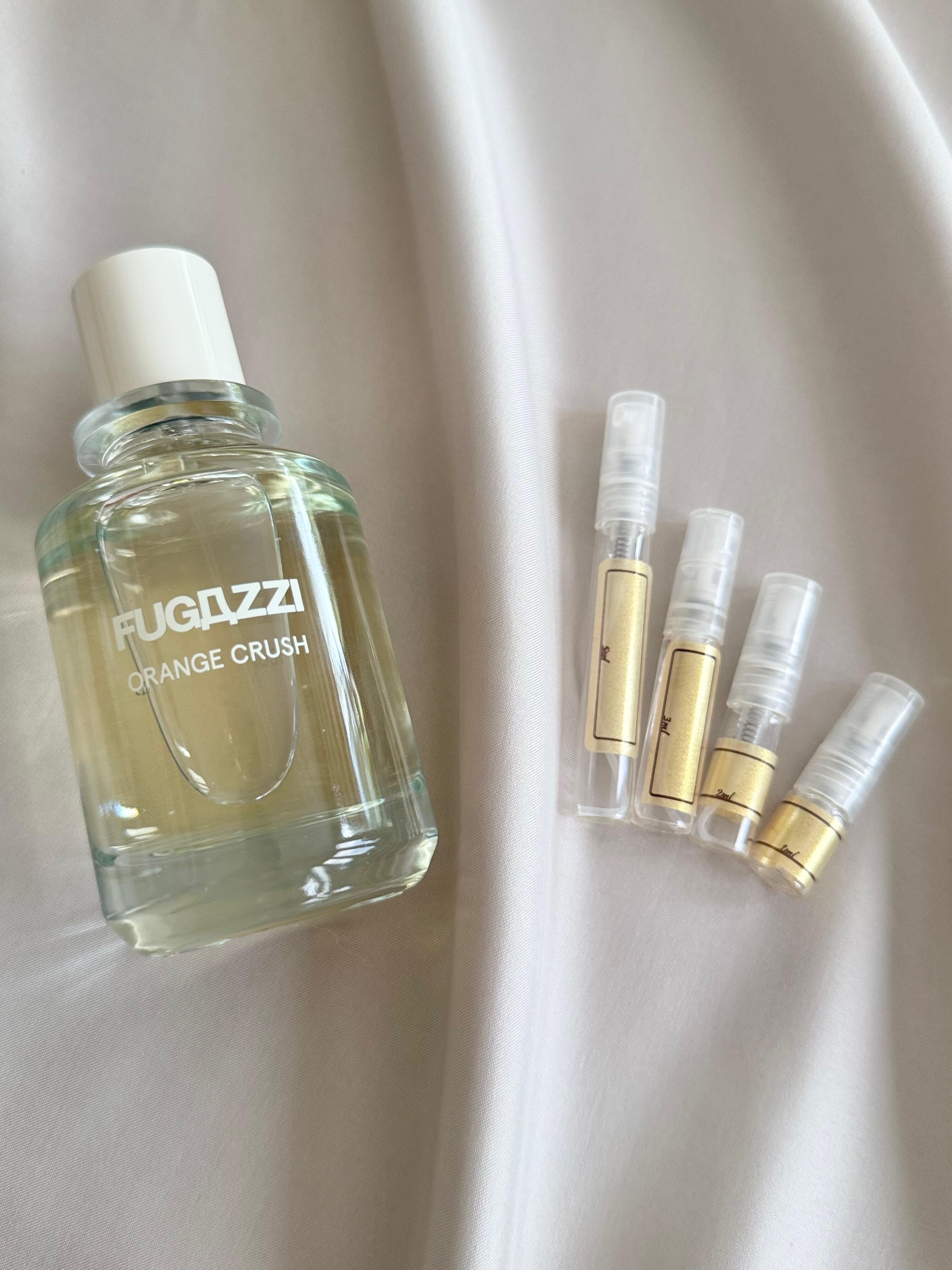 Fugazzi Orange Crush with sample bottles