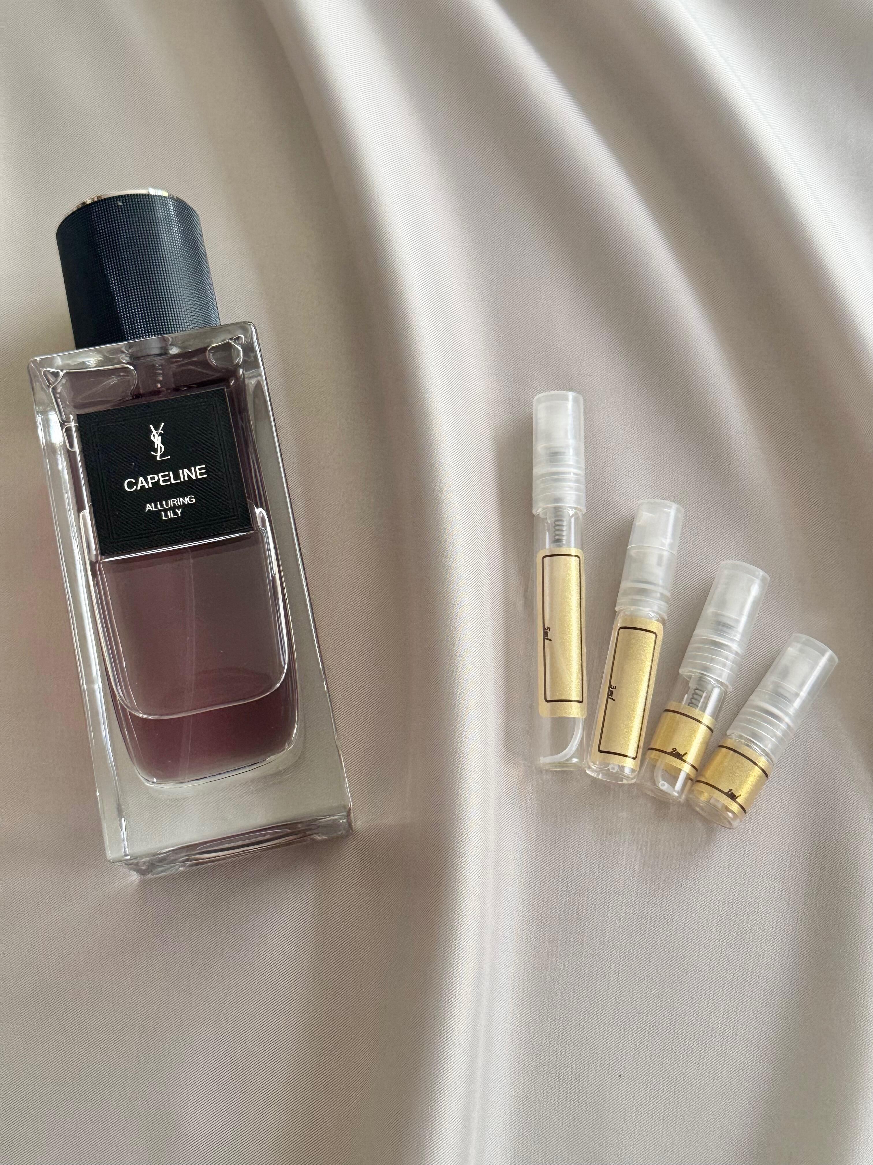 Yves Saint Laurent Capeline with sample bottles