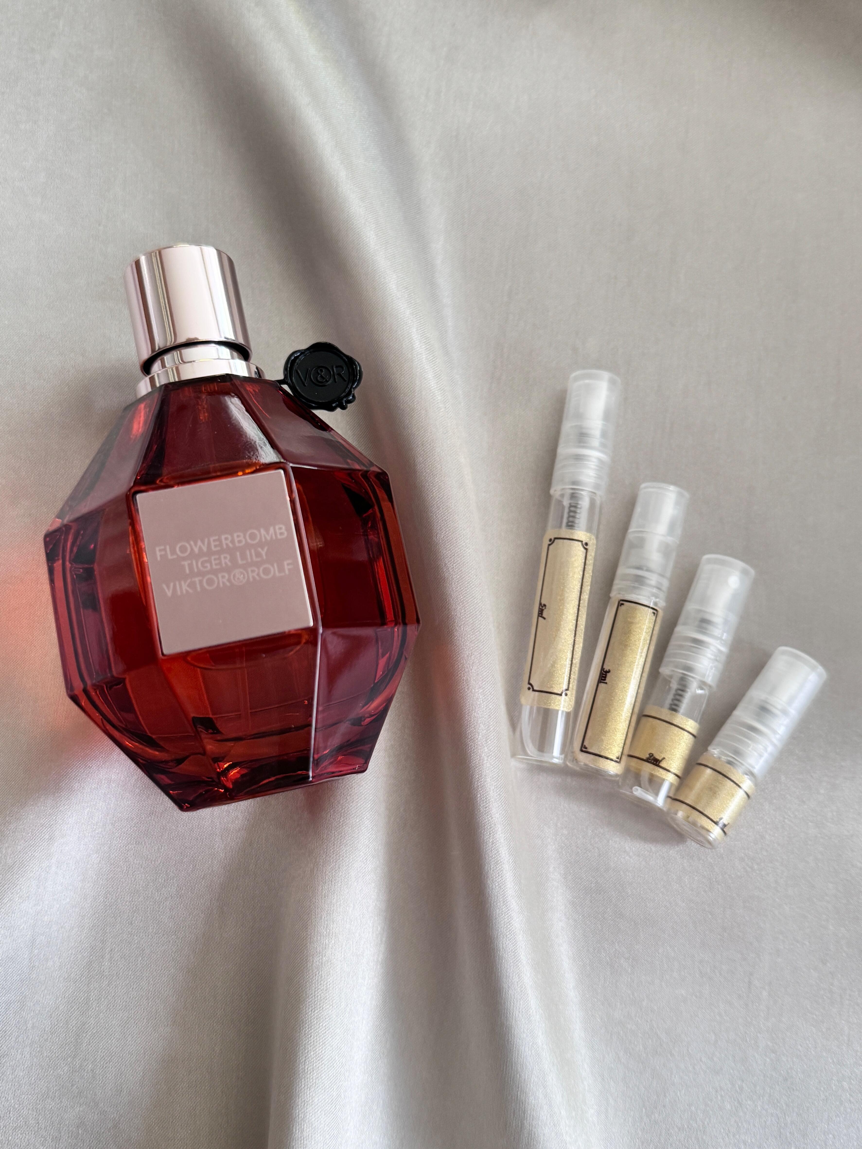 Victor & Rolf Flowerbomb Tiger Lily perfume and samples