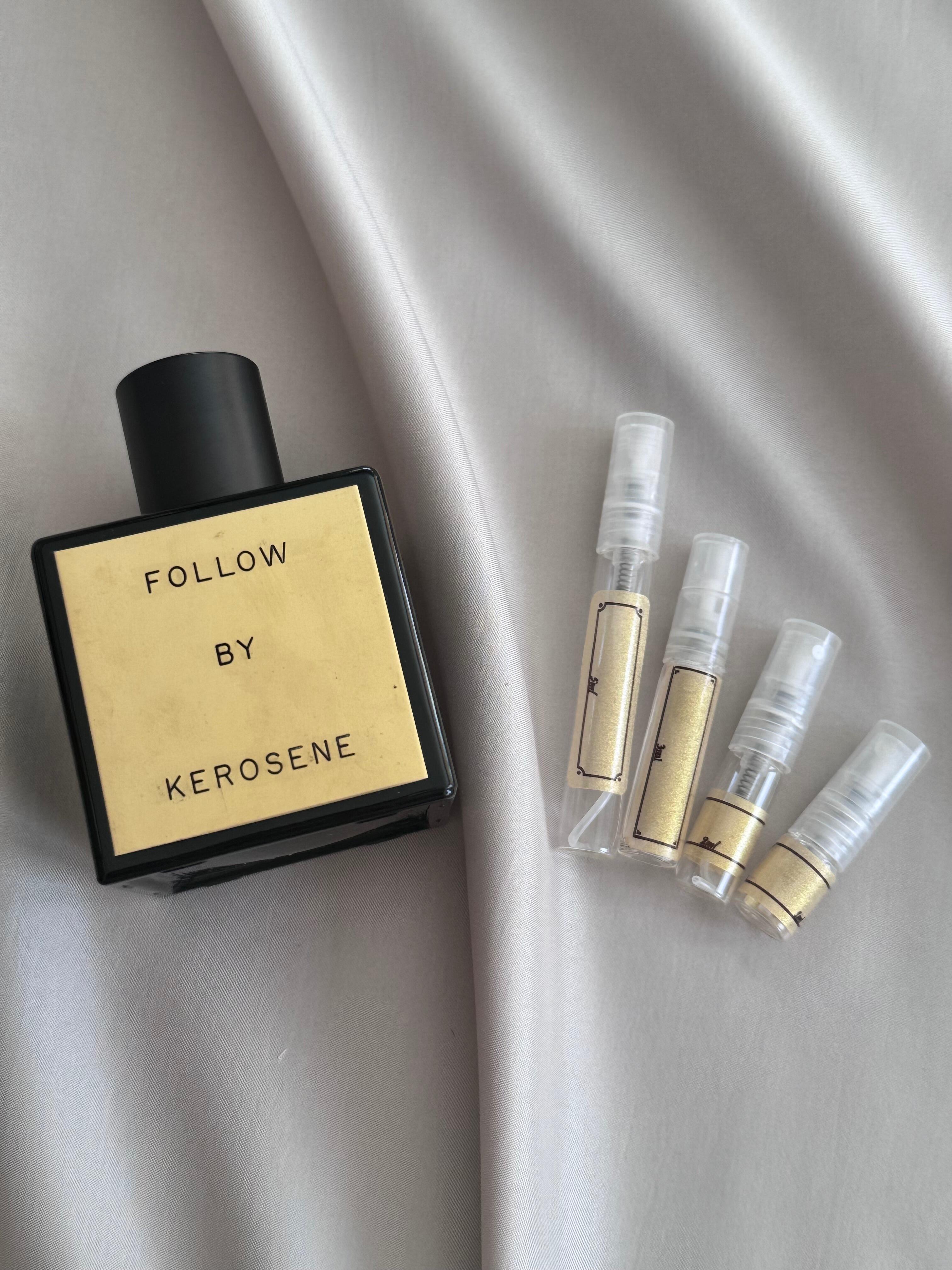 Kerosene Follow Perfume with sample bottles