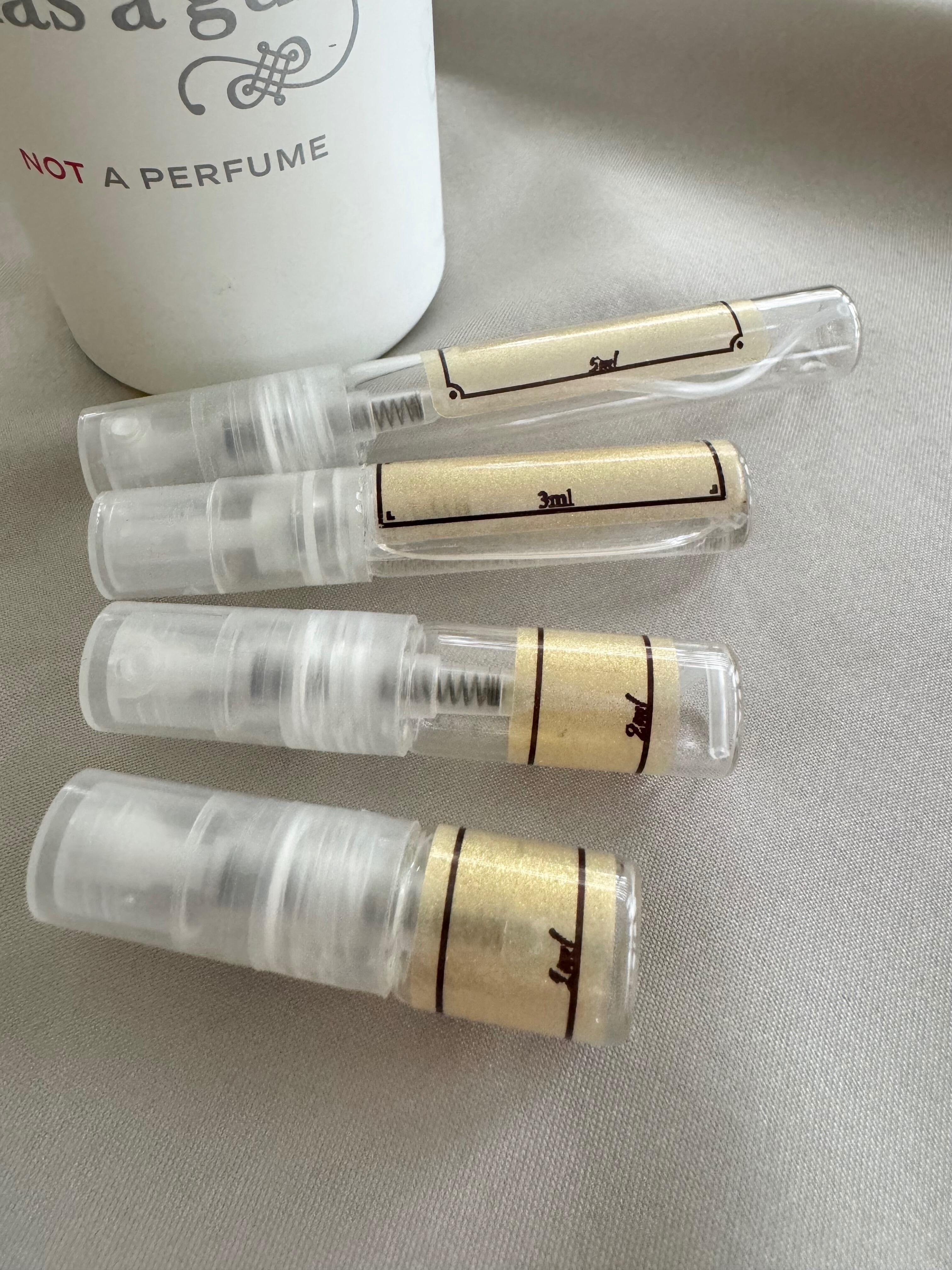 Juliette has a Gun Not a Perfume with sample bottles