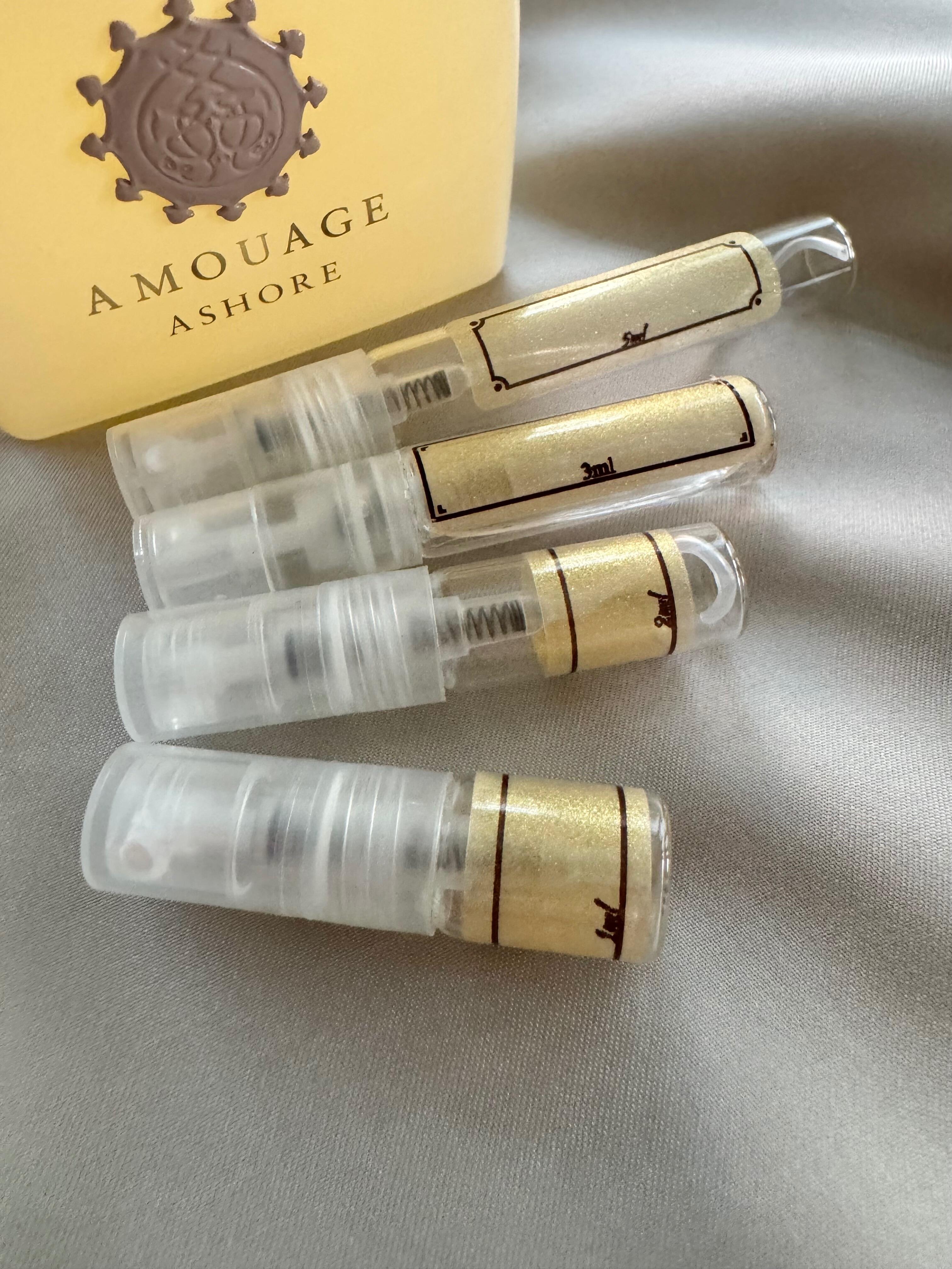 Amouage ashore perfume with samples