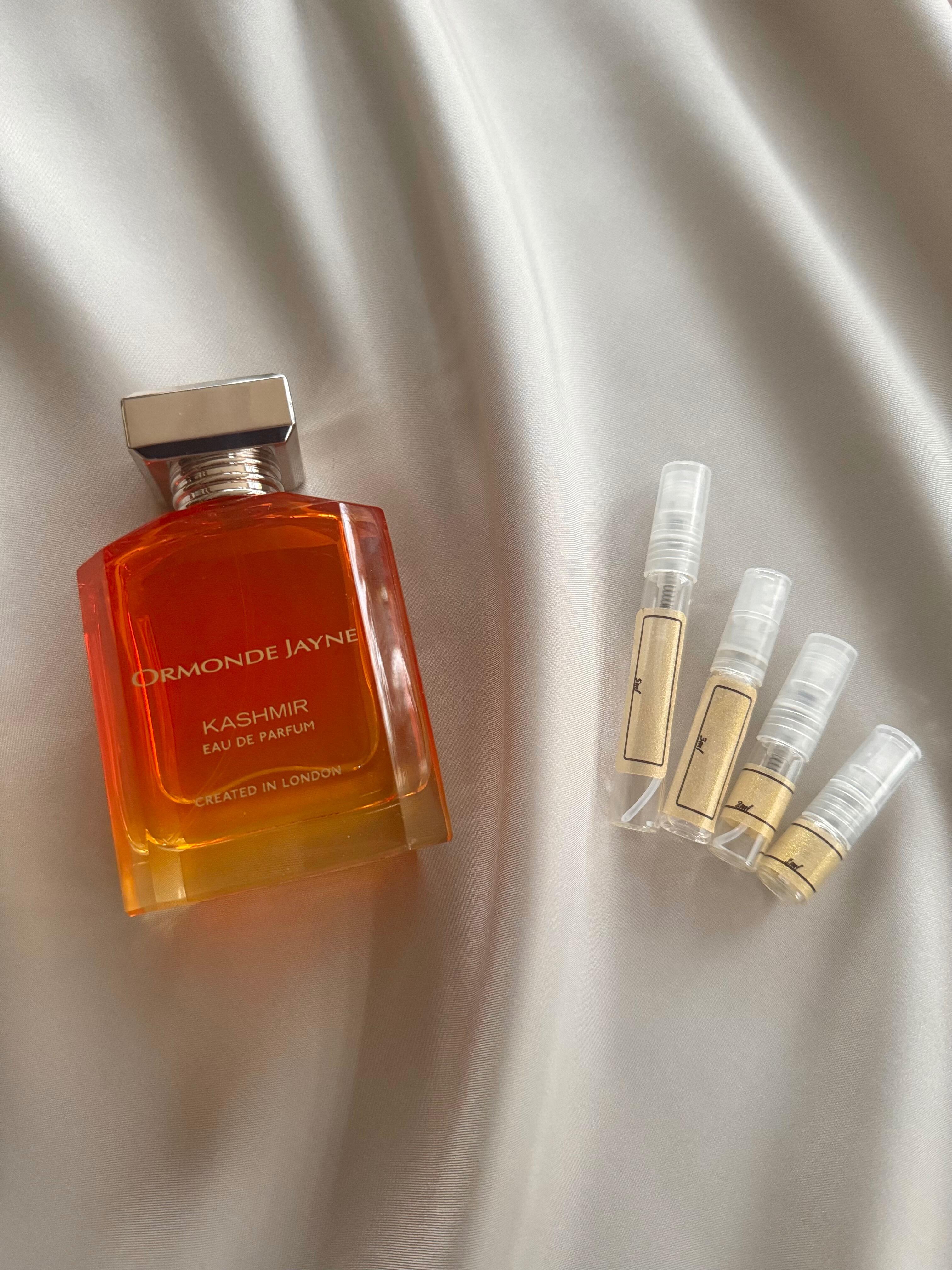 ORMONDE JAYNE Kashmir perfume with sample bottles