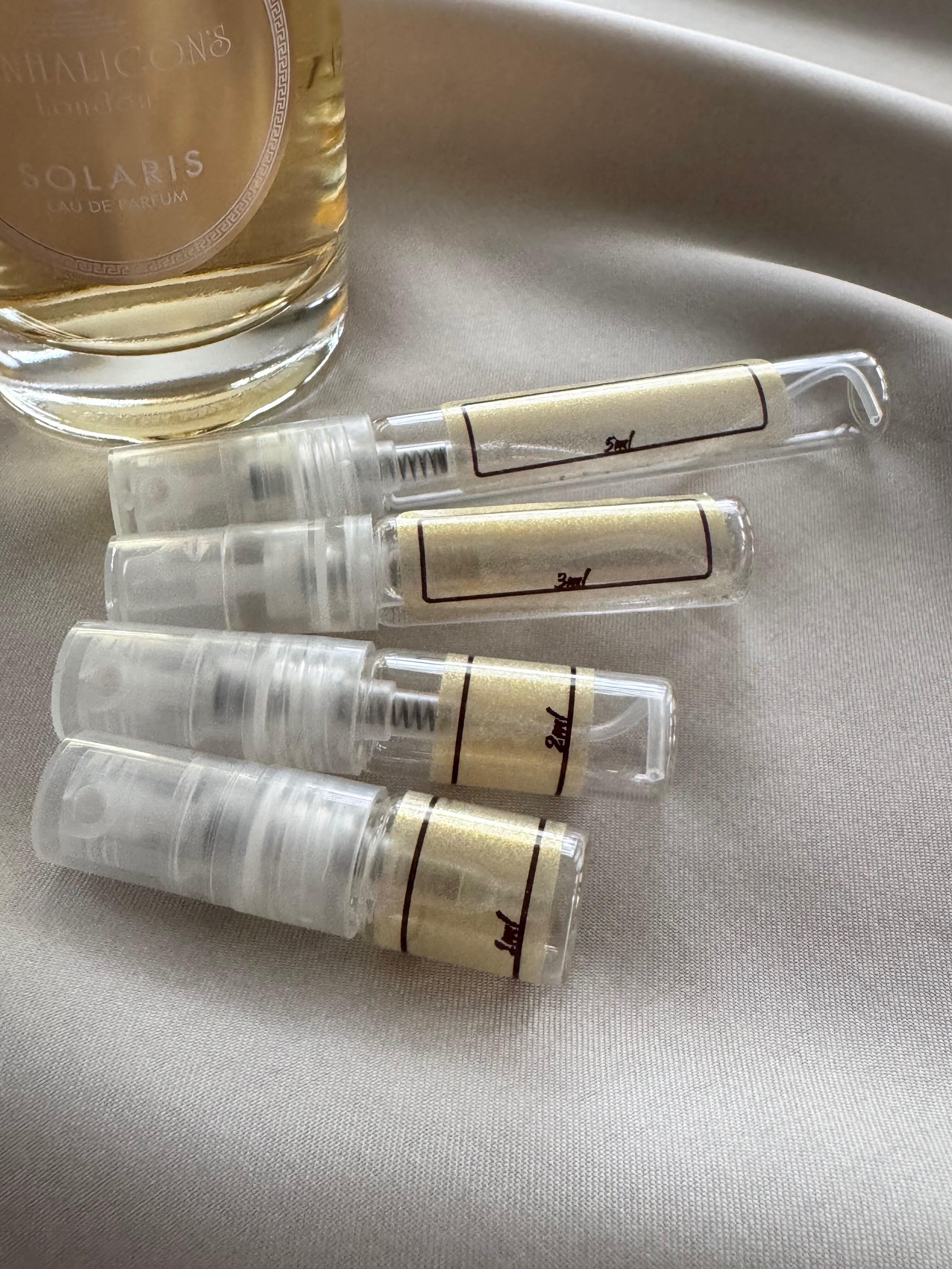 Penhaligons Solaris perfume with sample bottles