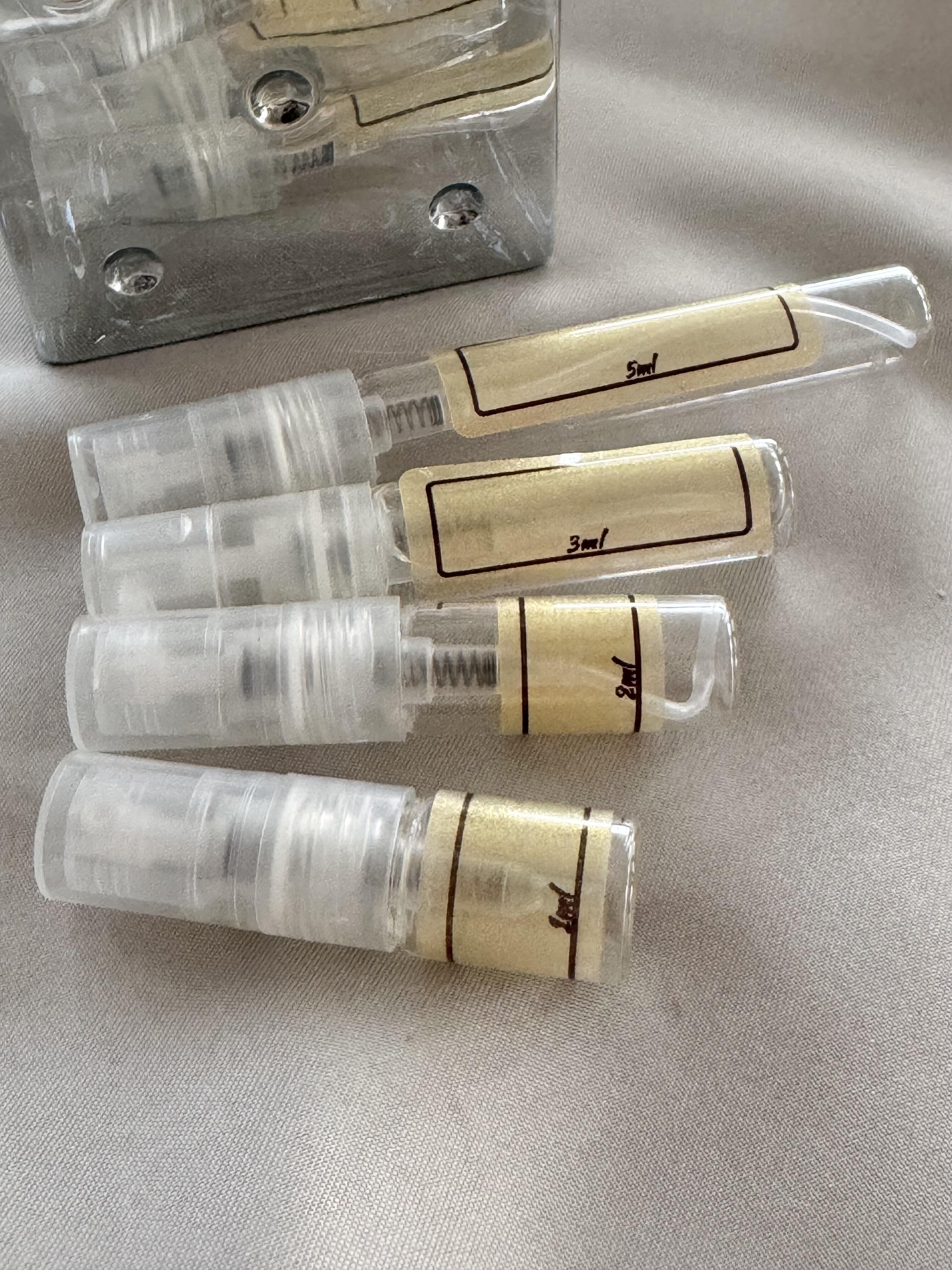 Billie Eilish Your Turn with sample bottles