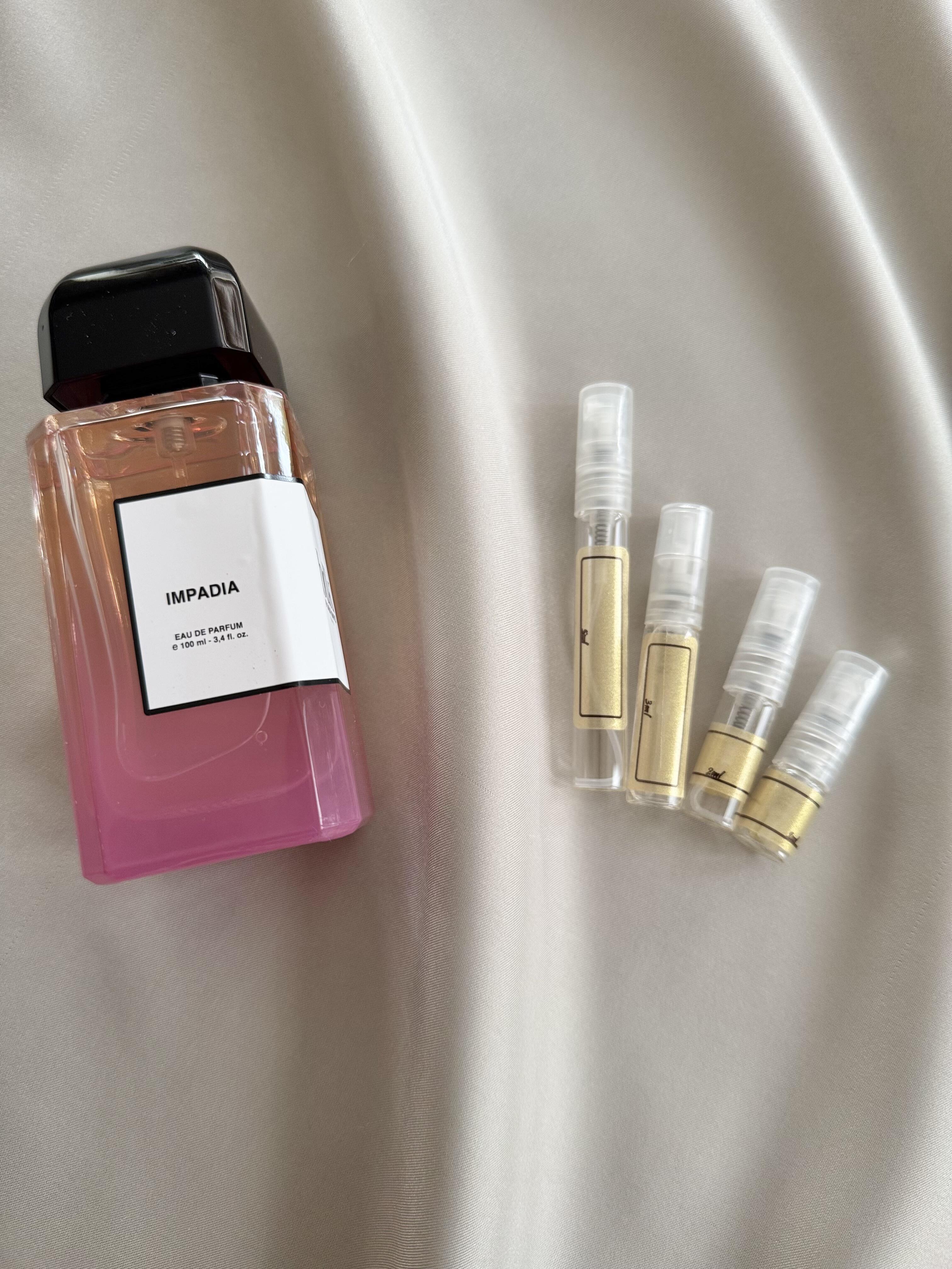 BDK Parfums Impadia with sample bottles