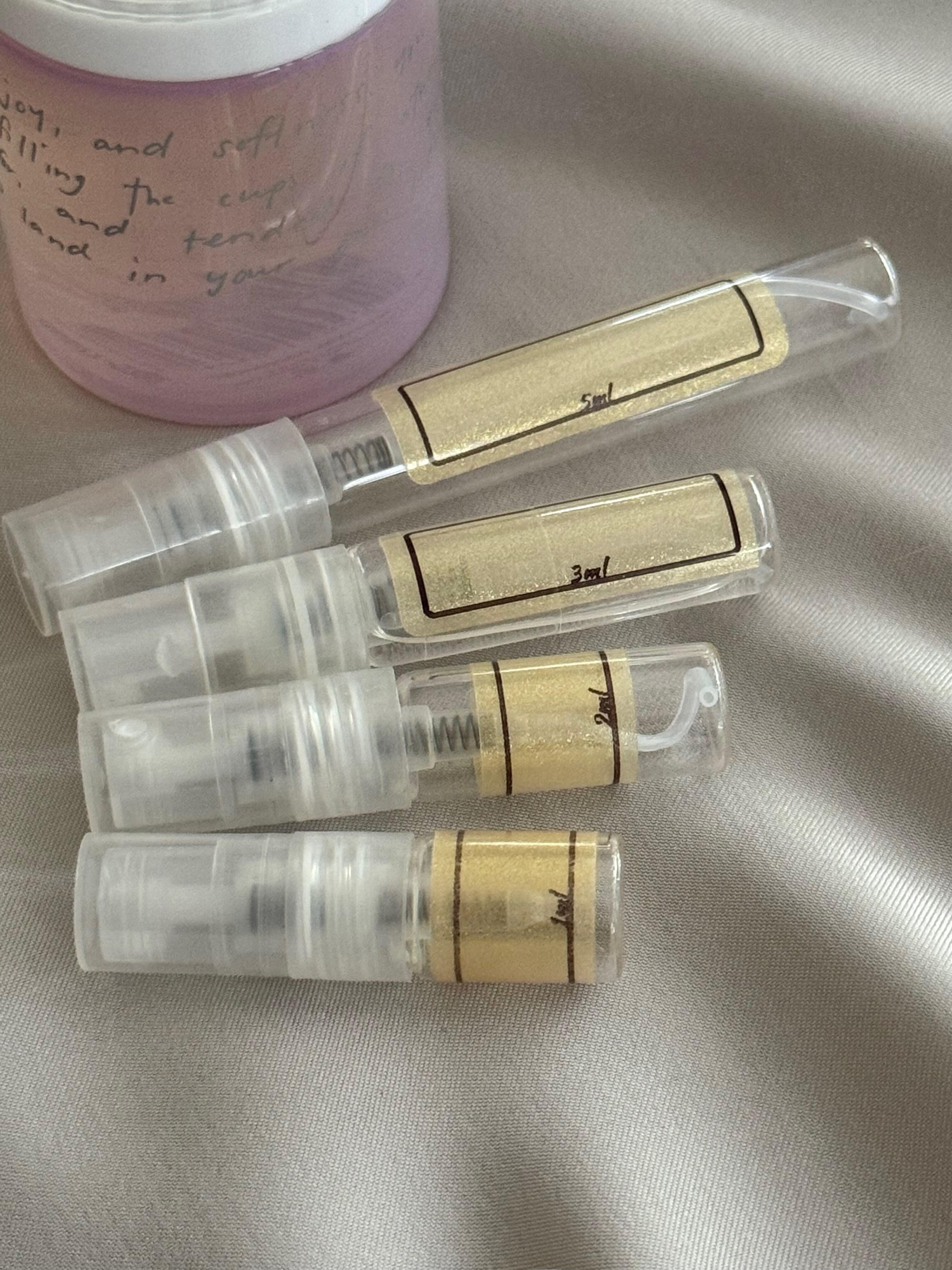 Snif Gentle Reminder and sample bottles