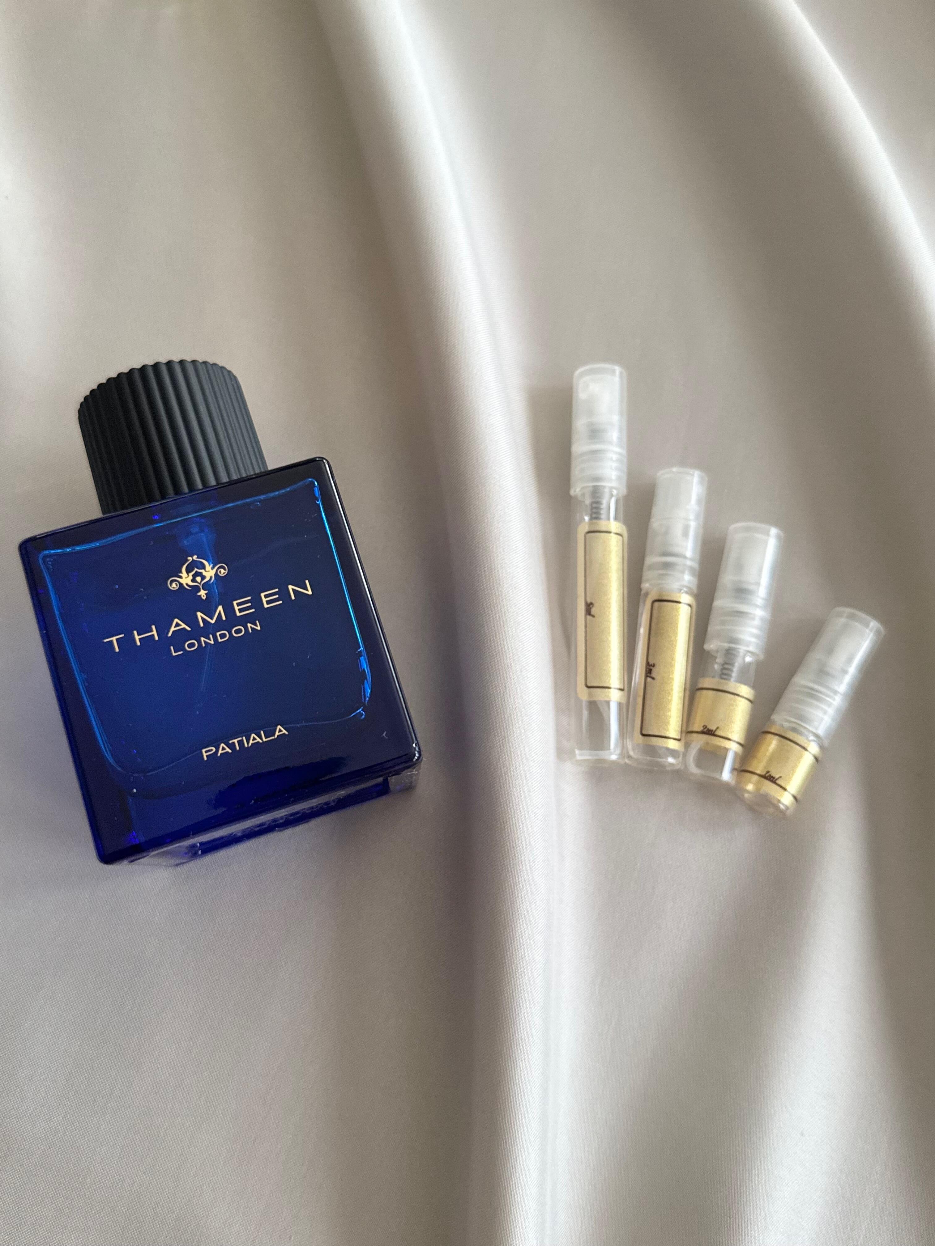 Thameen Patiala and samples bottles