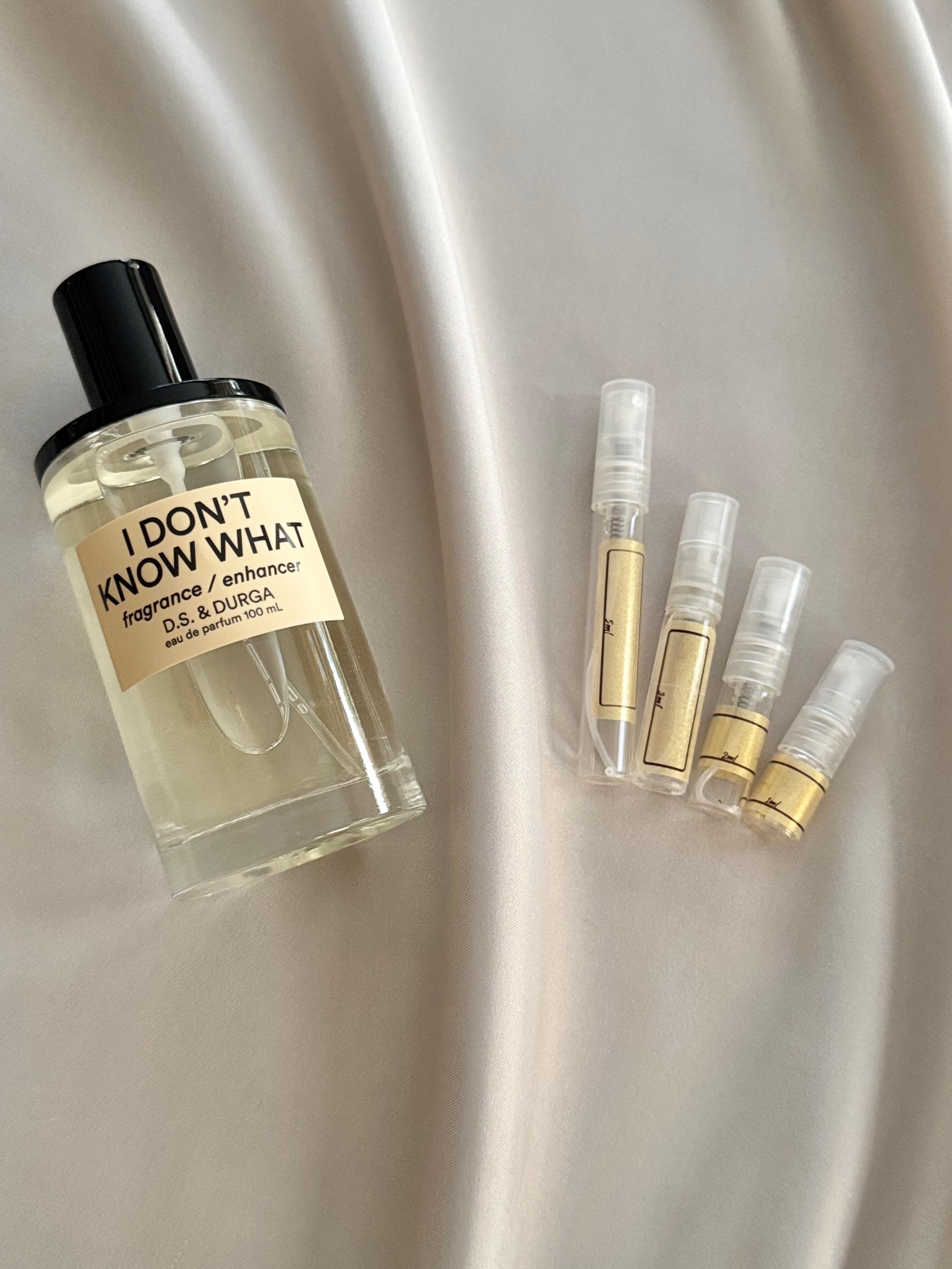 D S & Durga | I Don't Know What | Fragrance Samples