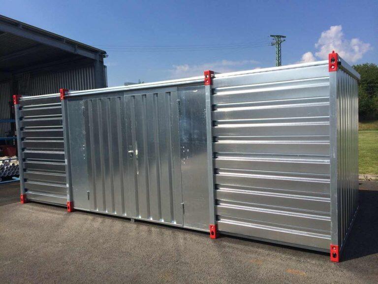 6m Flatpack storage container