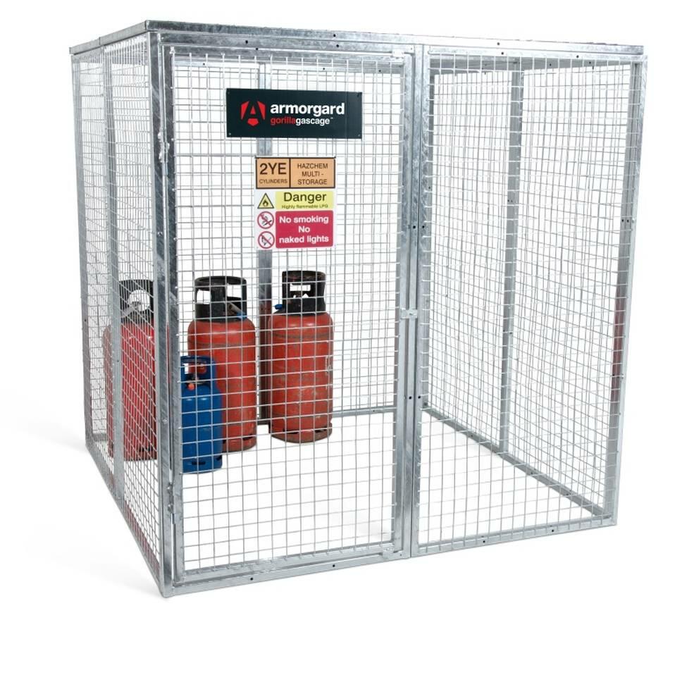 GGC9 Closed Gorilla Gas Cage Security Cage Gas Cylinders