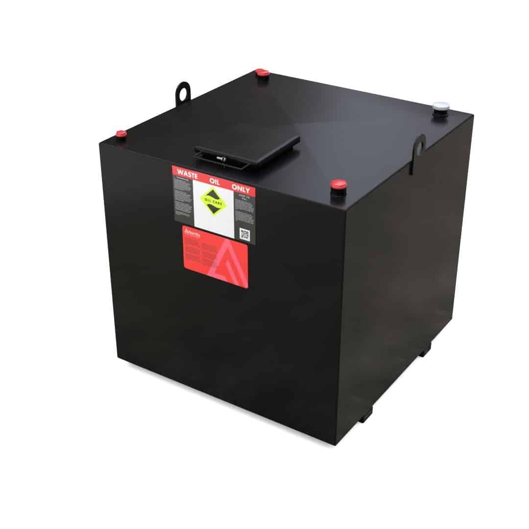 Atlantis 1800 Litre Bunded Steel Waste Oil Storage Tank