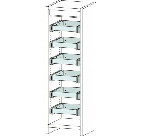 6 drawers f safe secure cabinet 6 20 fwf 90 shelves