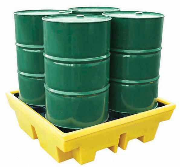 Romold - BP4 - 4 Drum Bund Spill Pallet - Tank Services | Shop Online Here