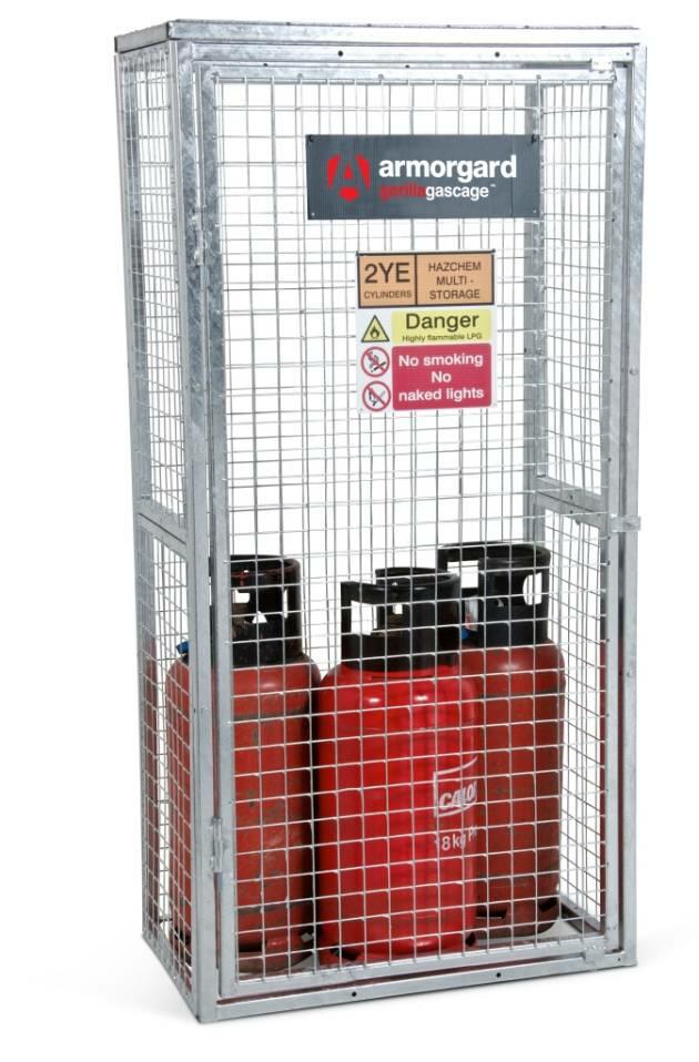 GGC3 Closed Gorilla Gas Cage Security Cage Gas Cylinders