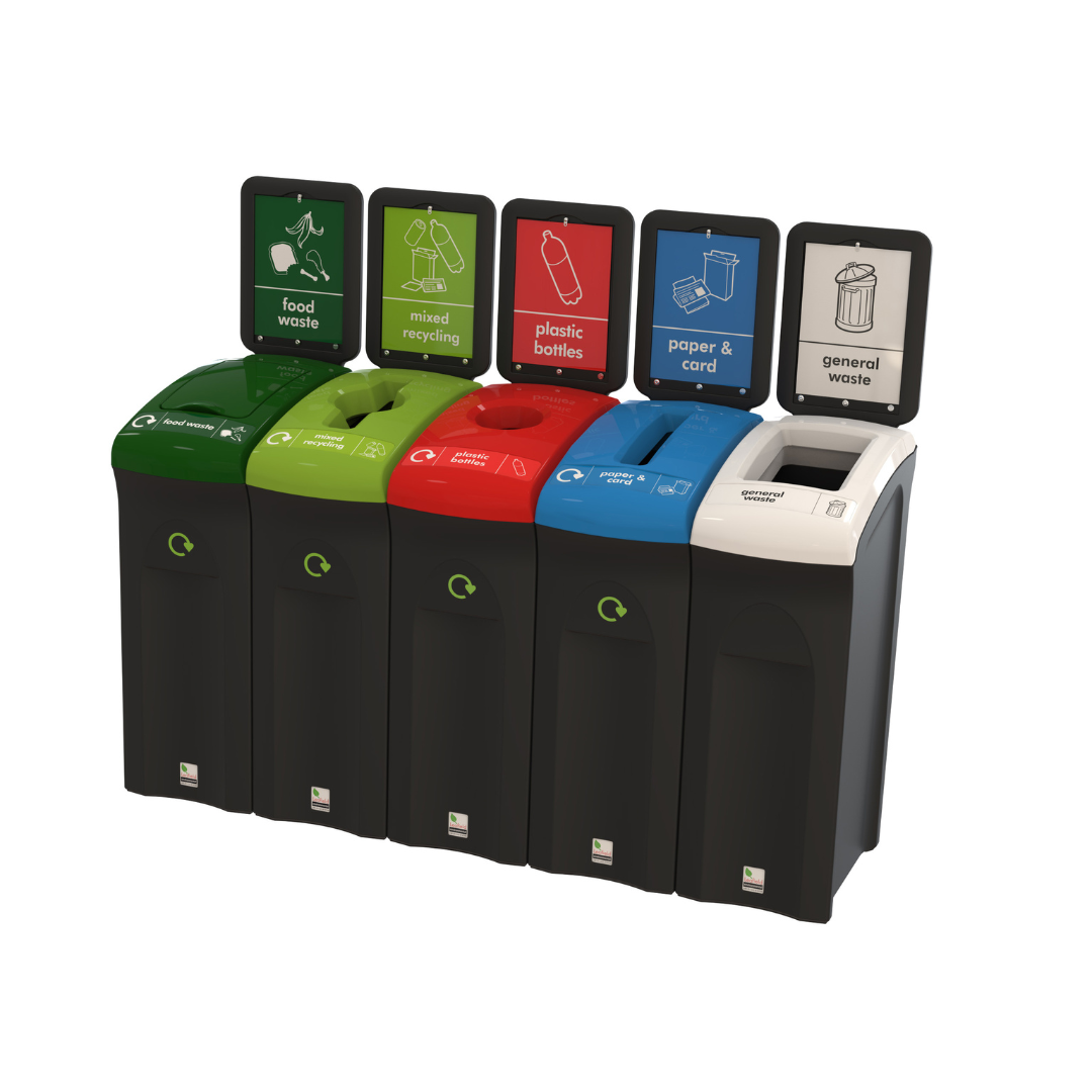 Well organised recycle bins