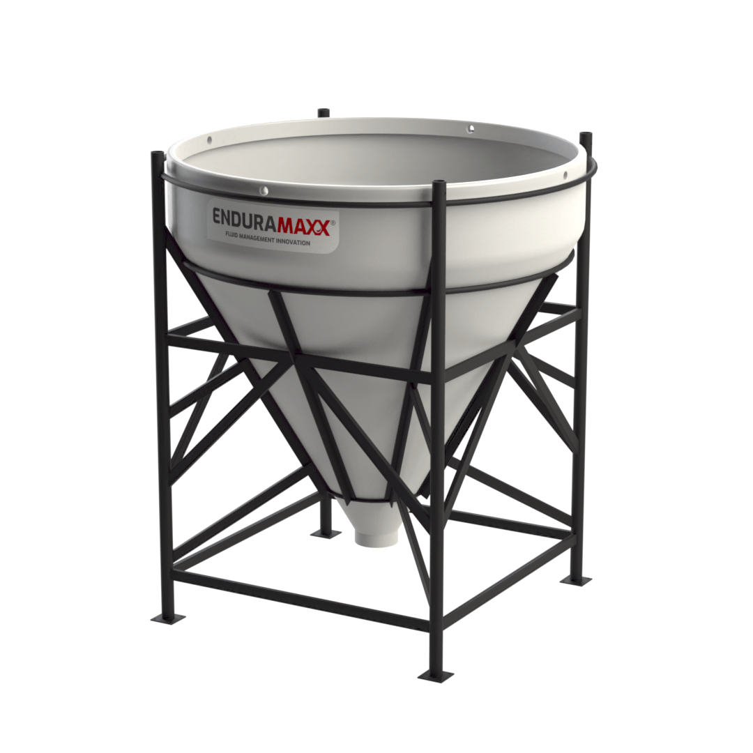 Enduramaxx 1,500L Open Top Cone Tank