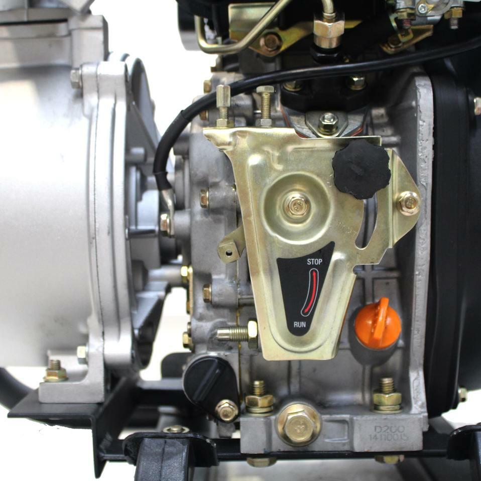 80mm Trash Water Pump electric start DHYT80E 12