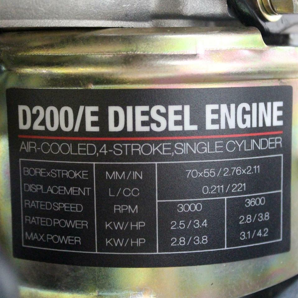 50mm Clean Water Pump electric start DHY50E 15
