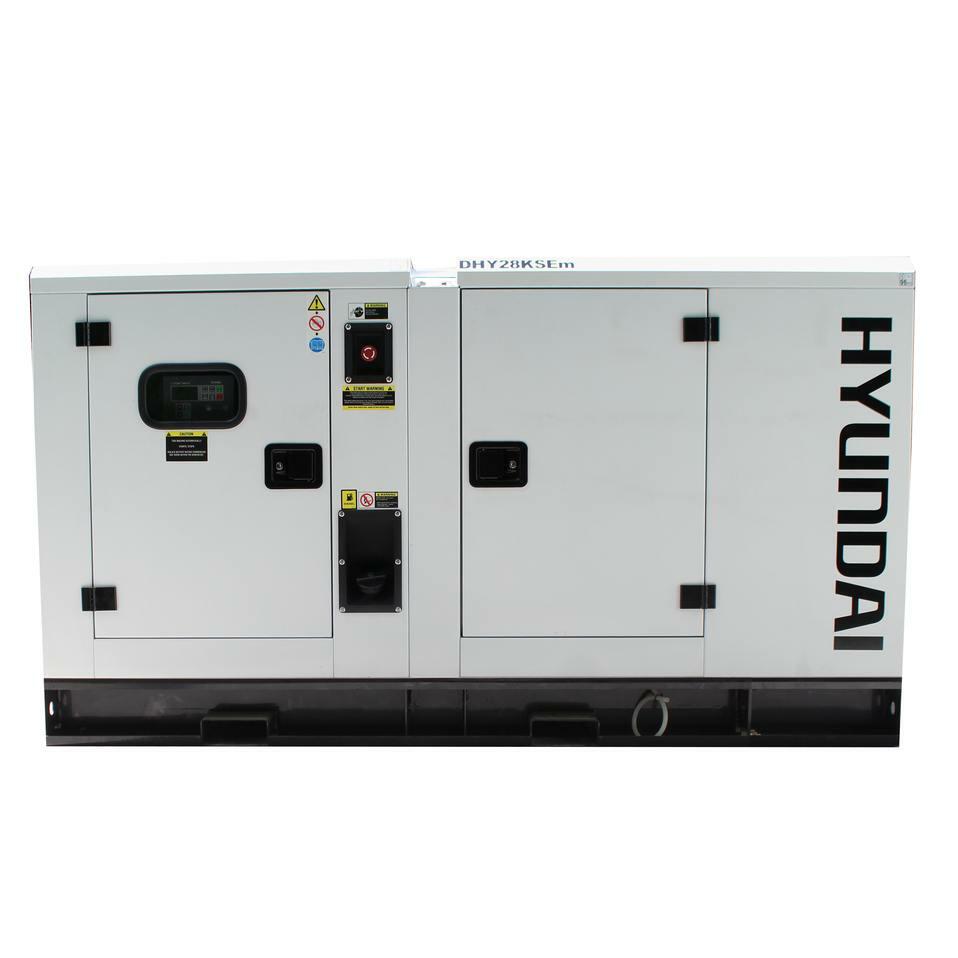 28kW Hyundai water cooled Generator DHY28KSEm 04