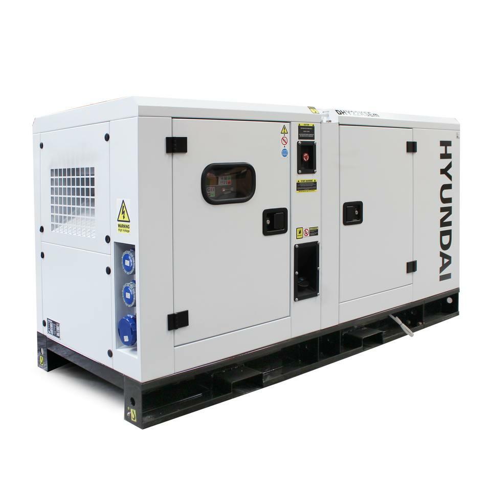 Hyundai 22kW 27.5kVA 230v Water Cooled Generator