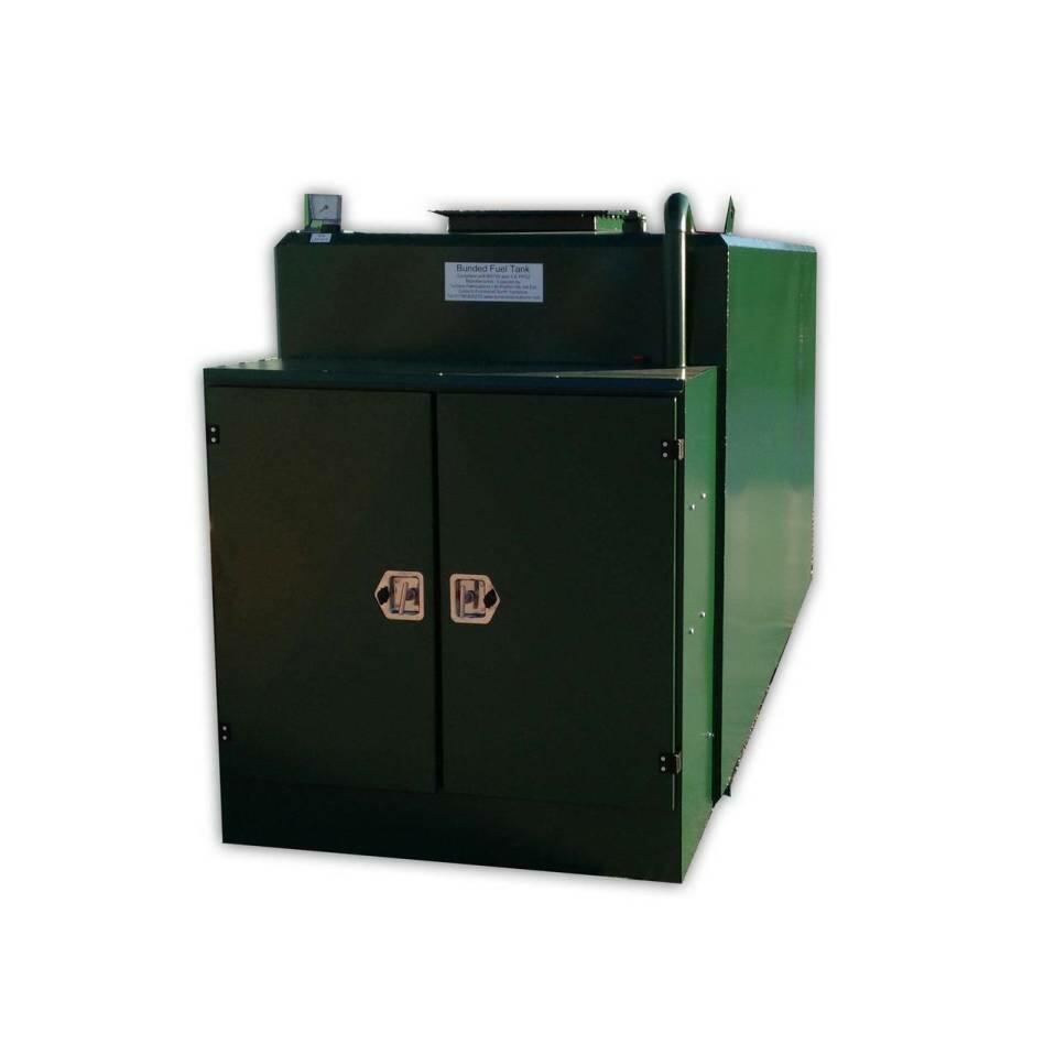 totally enclosed bunded steel fuel tank