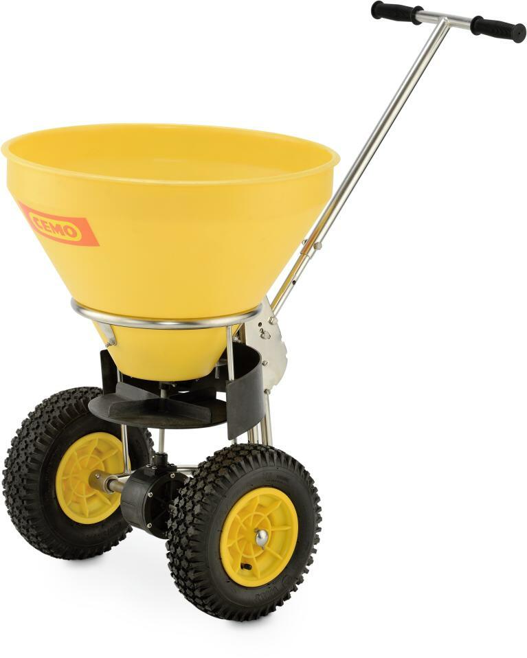 50 litre push along grit spreader 10742 01 trolley