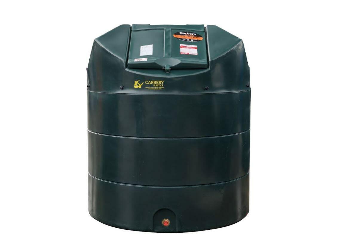 1350 Litre Bunded vertical oil Tank