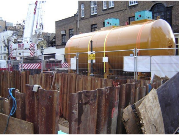 underground tank ready to install