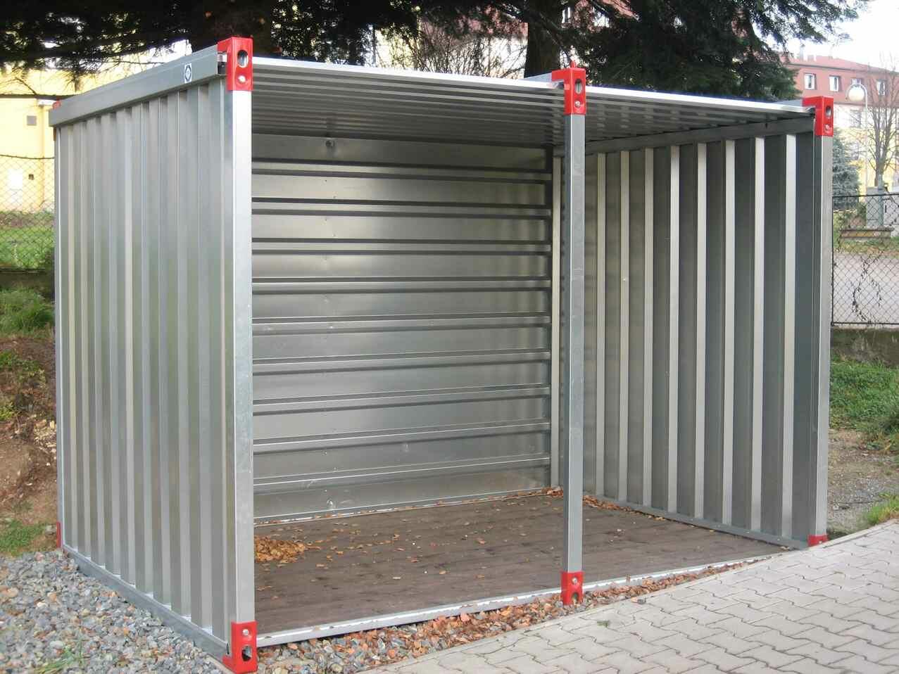 2.25m Storage Shed with Open Front