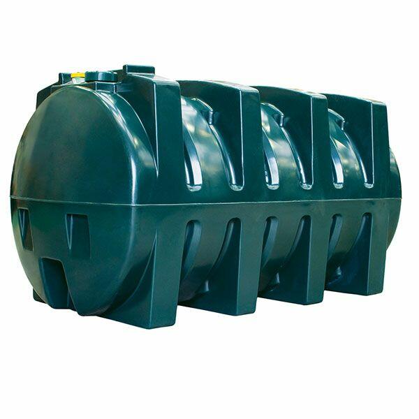 Titan - 1800 Litre Horizontal Single Skin Oil Tank - H1800GR