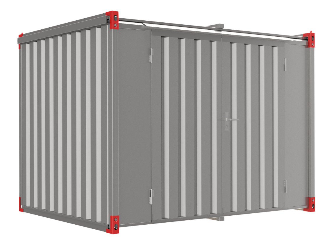 3m kovobel flat pack container with side doors