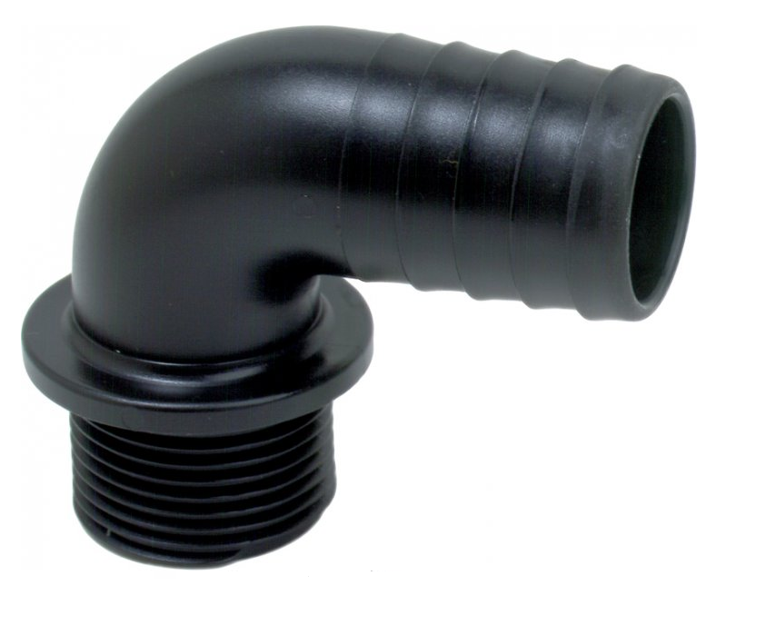 BSP 90 Degree hose tail fitting
