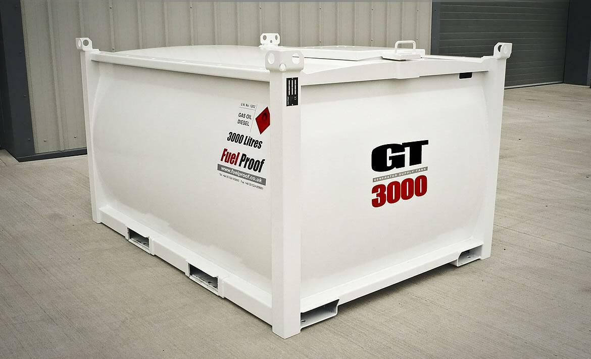generator tank bunded 3000l
