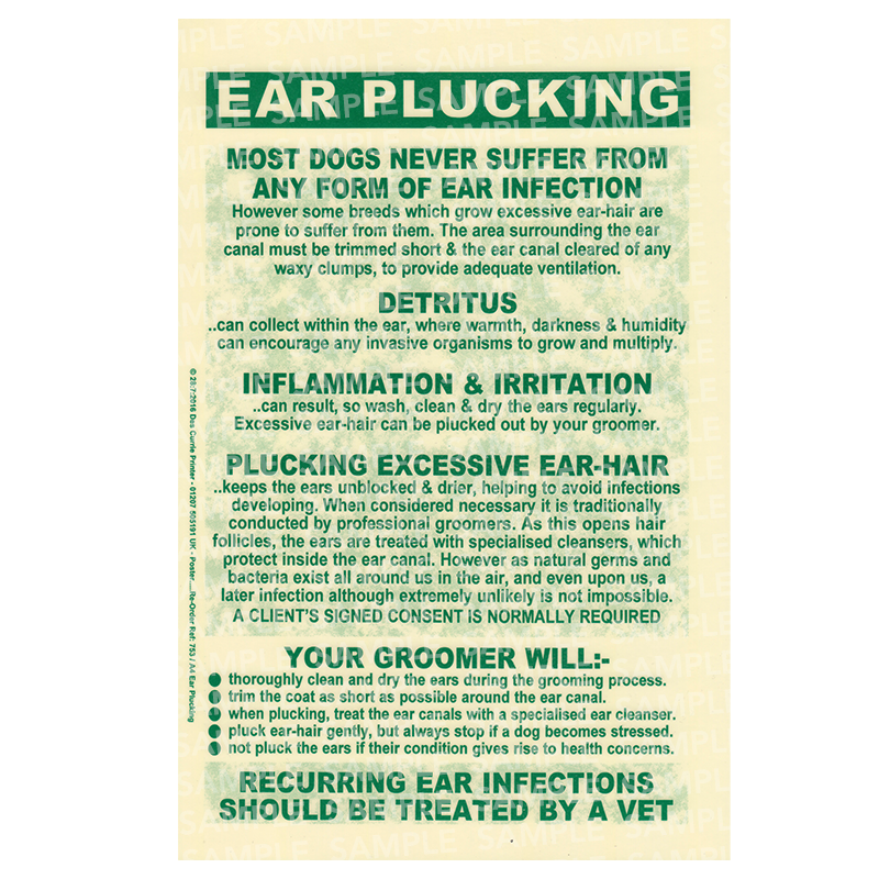 Ear Plucking Pad