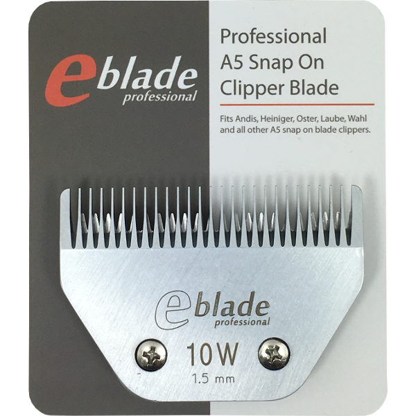 Eblade Professional #10W Wide (1.5mm Cut) A5 Clipper Blade