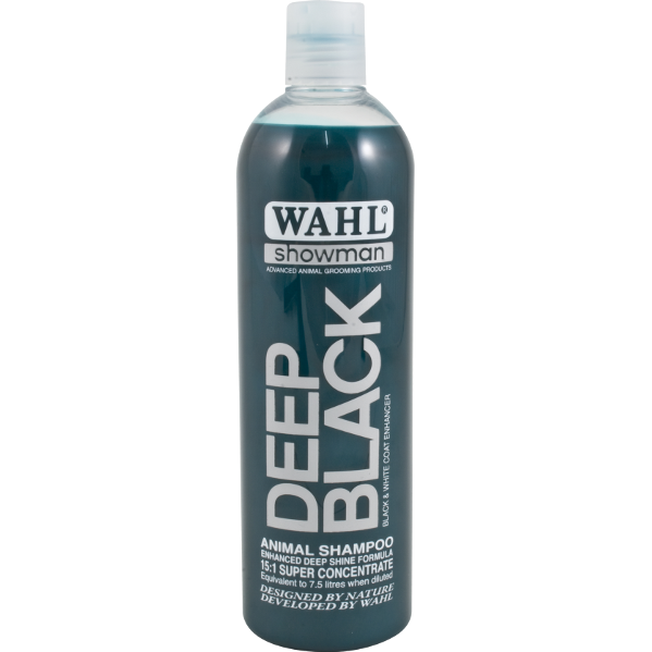 Wahl Showman Deep Black Colour Enhancing Shampoo: 500ml